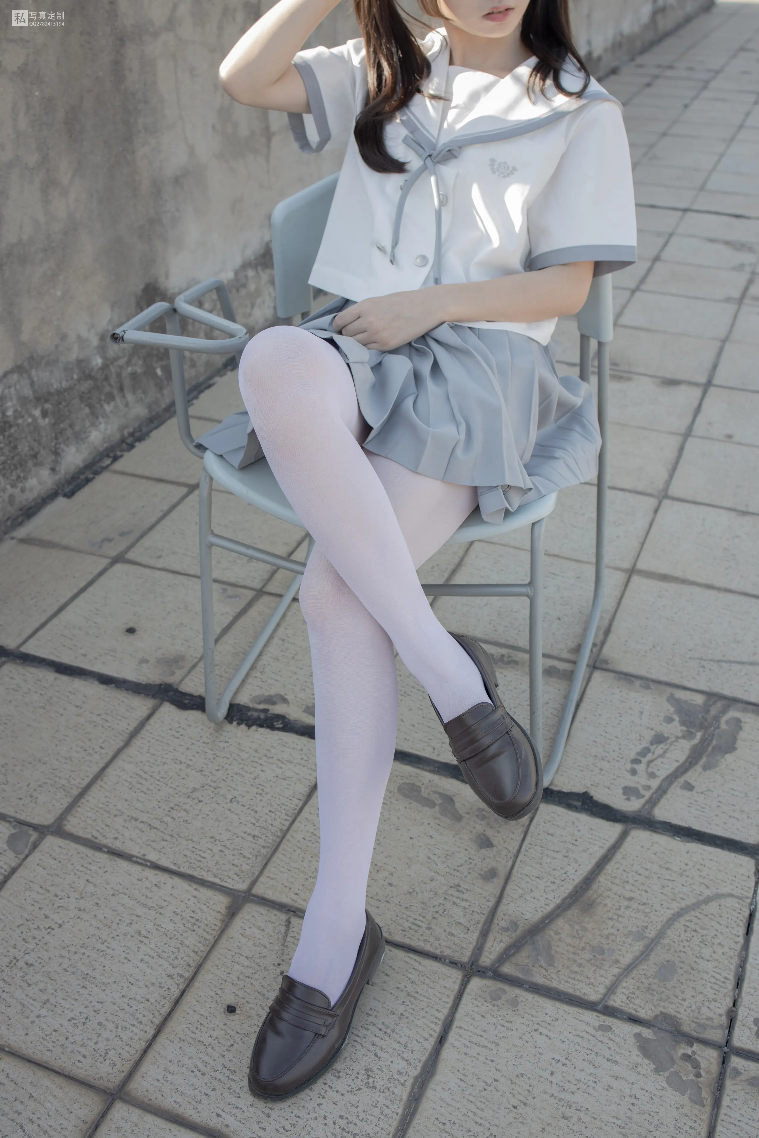 森萝财团 JKFUN 默陌 15D白丝 抑郁湖边与绝望天台 [58P]