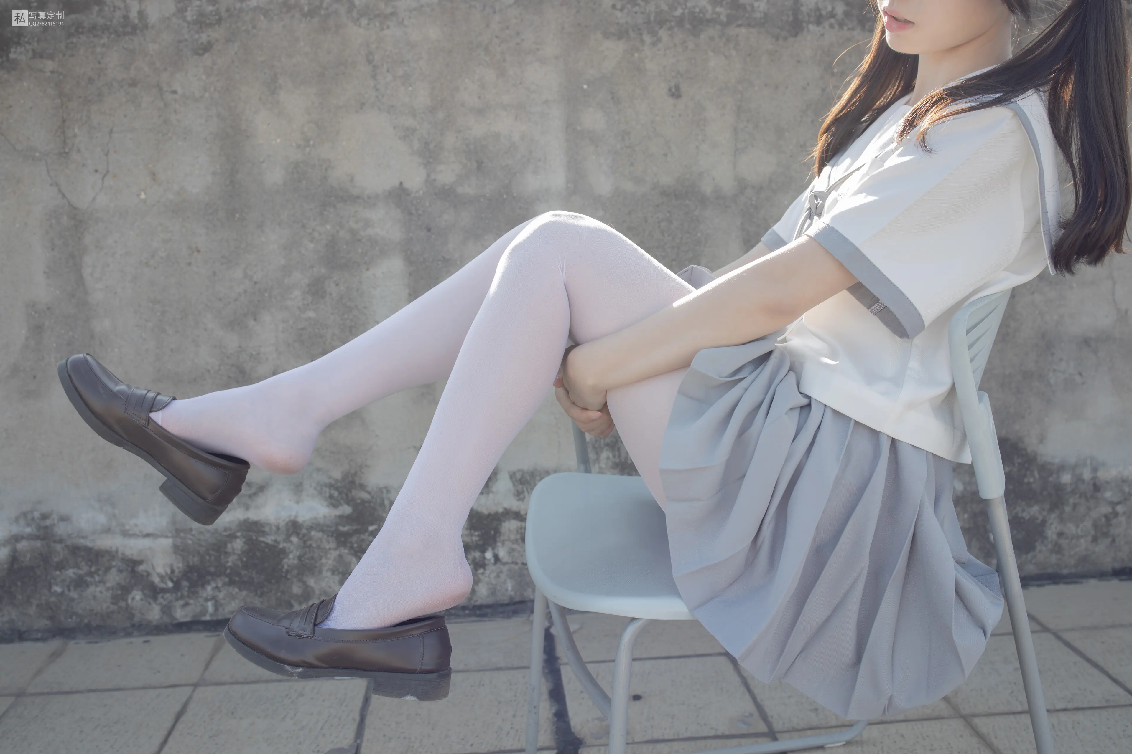 森萝财团 JKFUN 默陌 15D白丝 抑郁湖边与绝望天台 [58P]