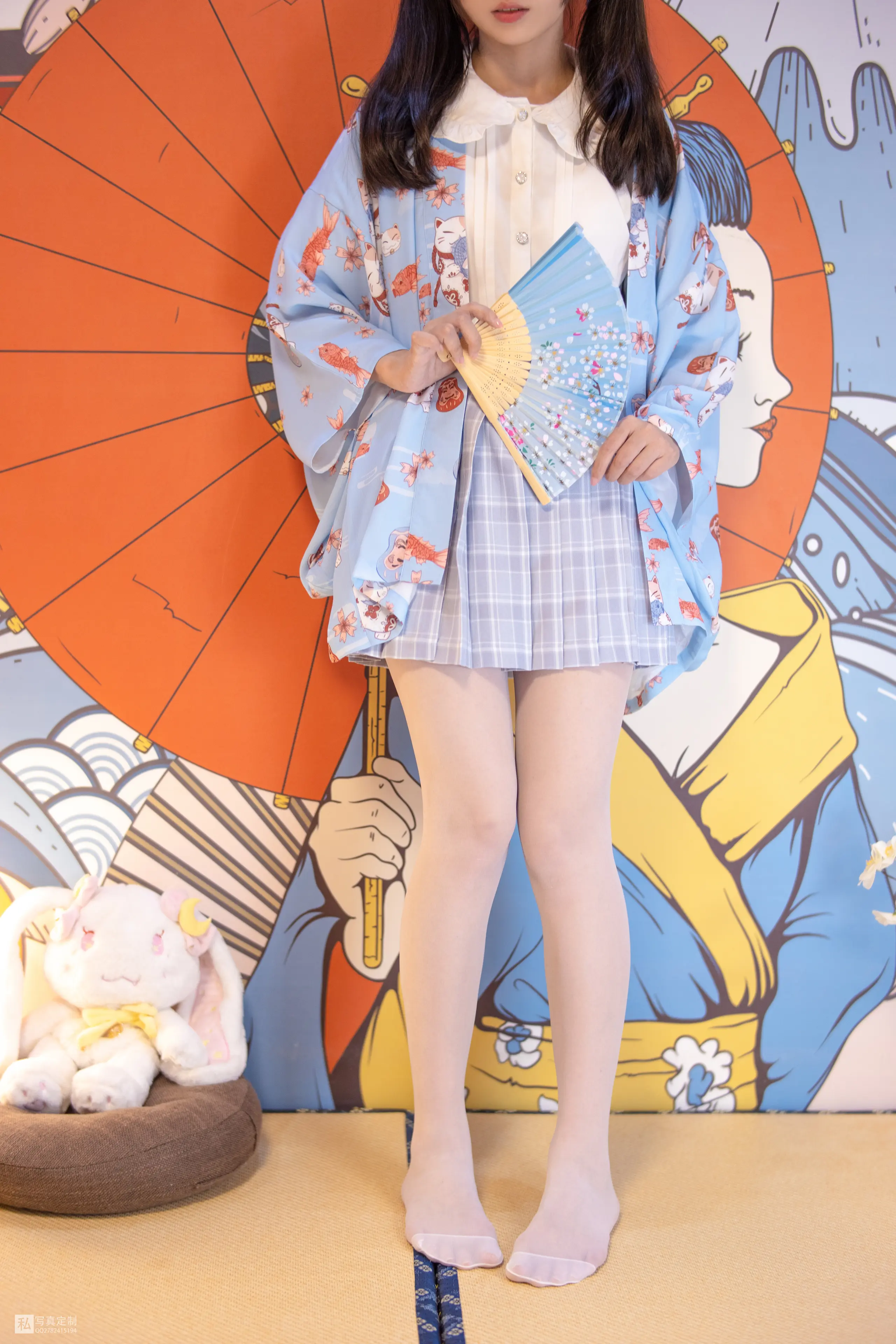 森萝财团 JKFUN 默陌 15D白丝 花里胡哨的民宿 [65P]