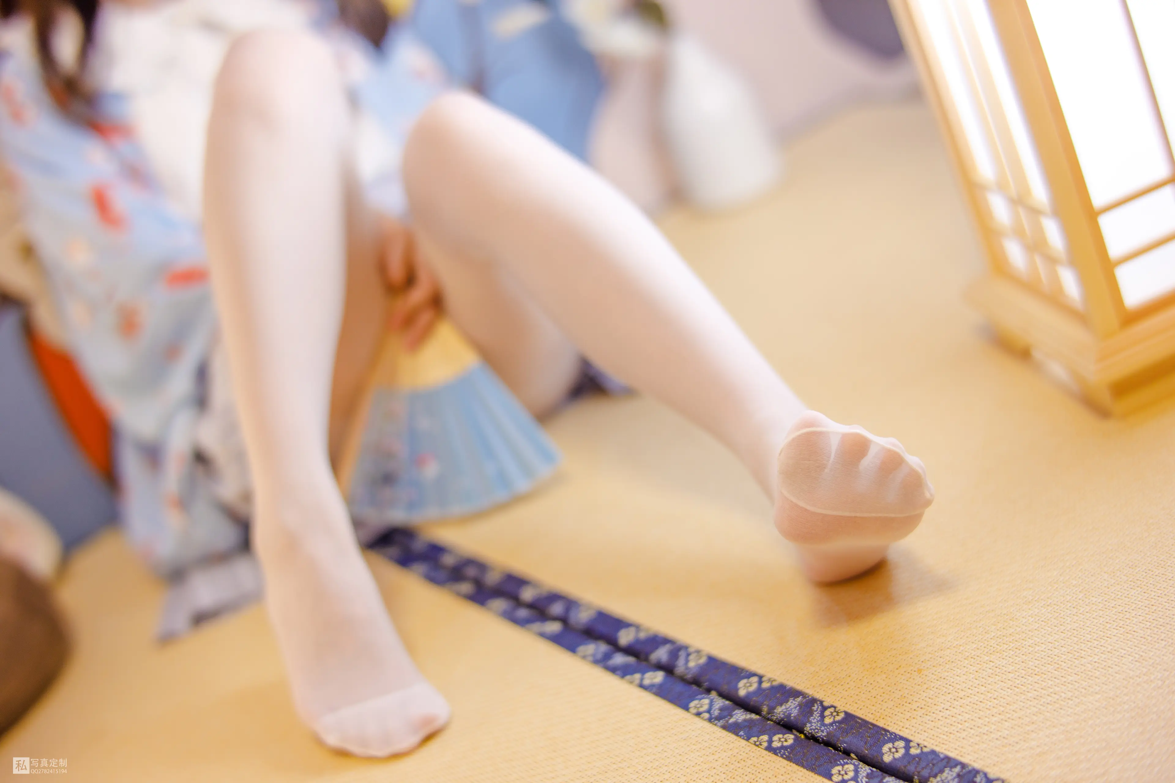 森萝财团 JKFUN 默陌 15D白丝 花里胡哨的民宿 [65P]