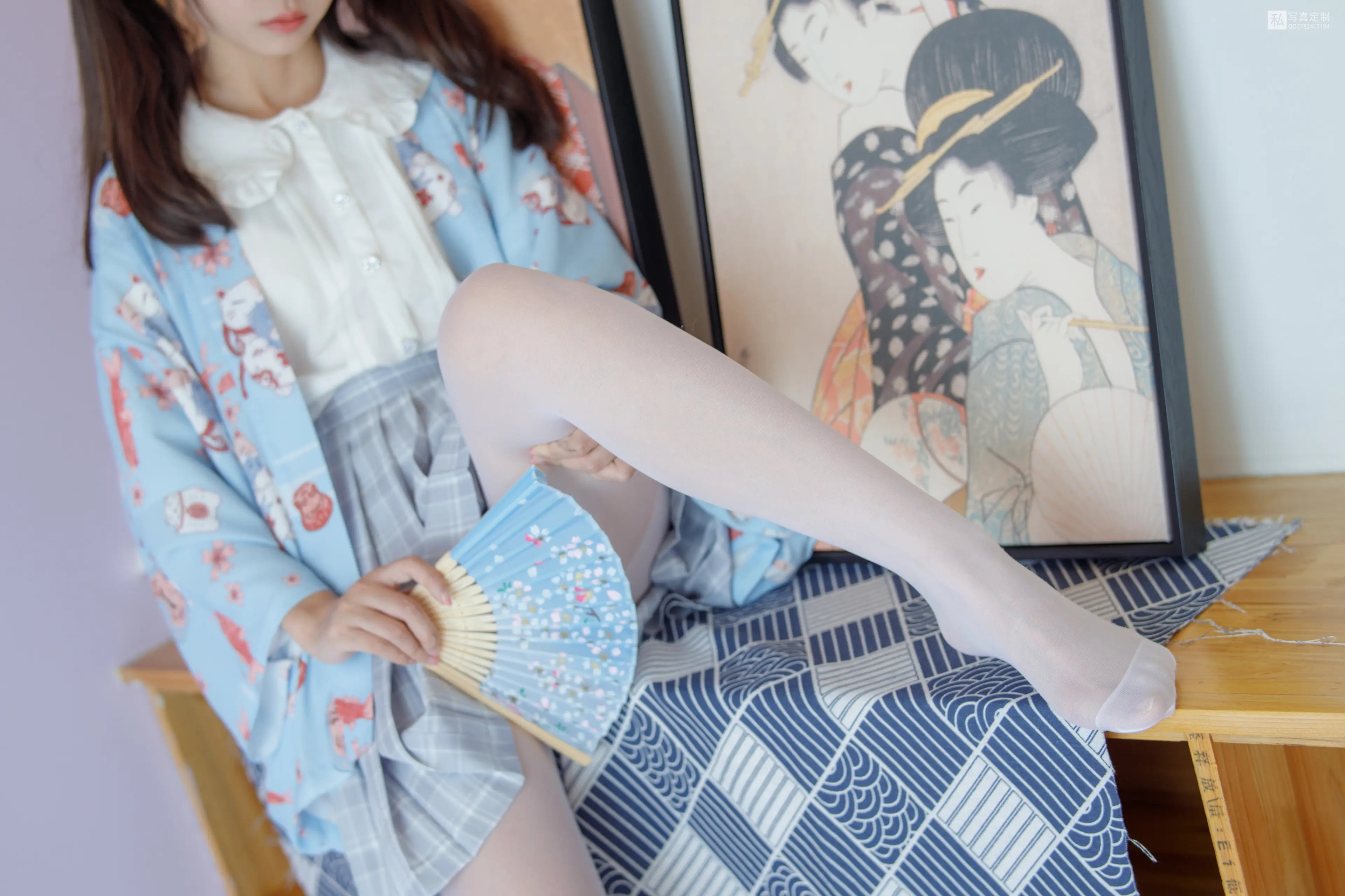 森萝财团 JKFUN 默陌 15D白丝 花里胡哨的民宿 [65P]