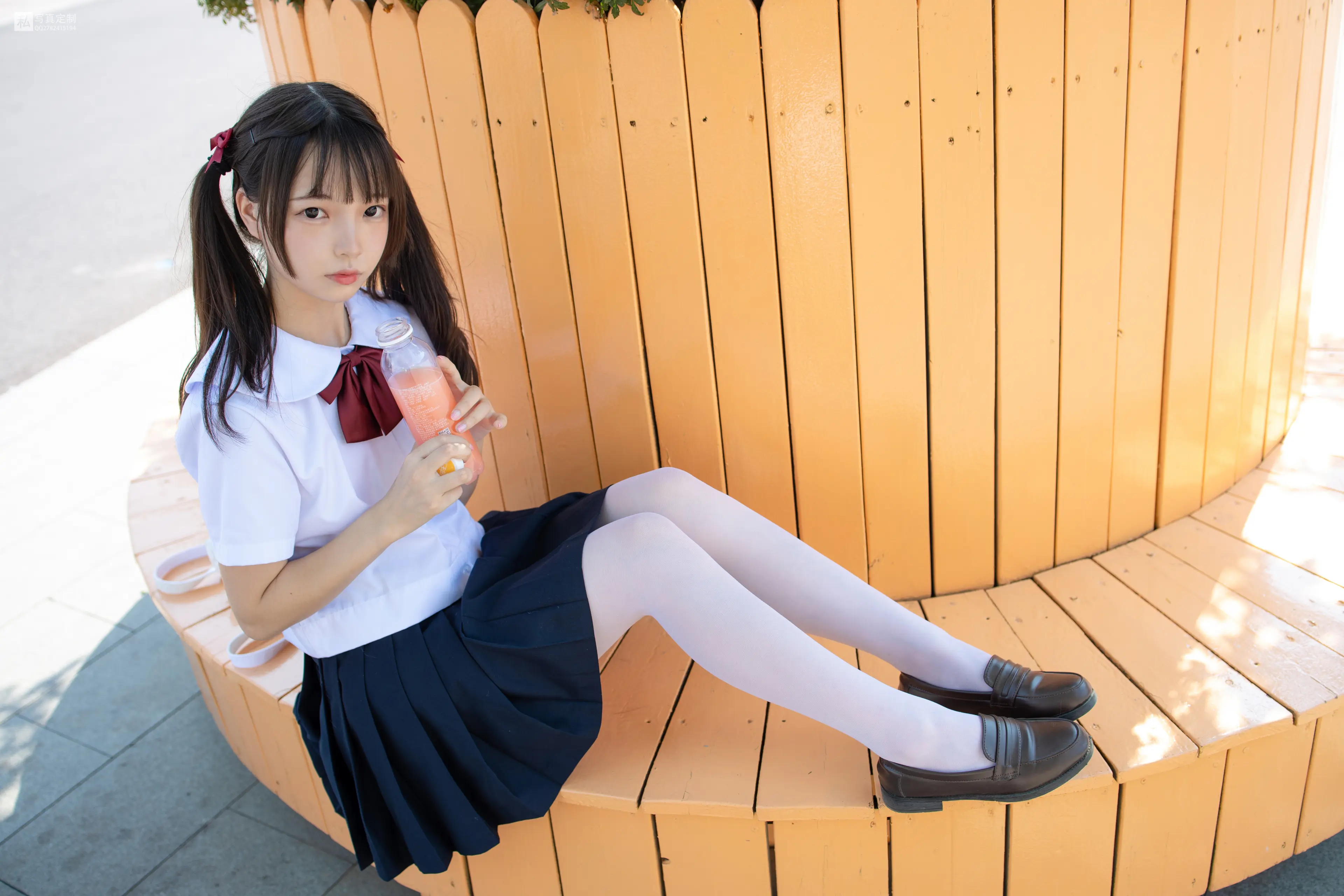 森萝财团 JKFUN 默陌 15D白丝 雪糕游乐园 [75P]