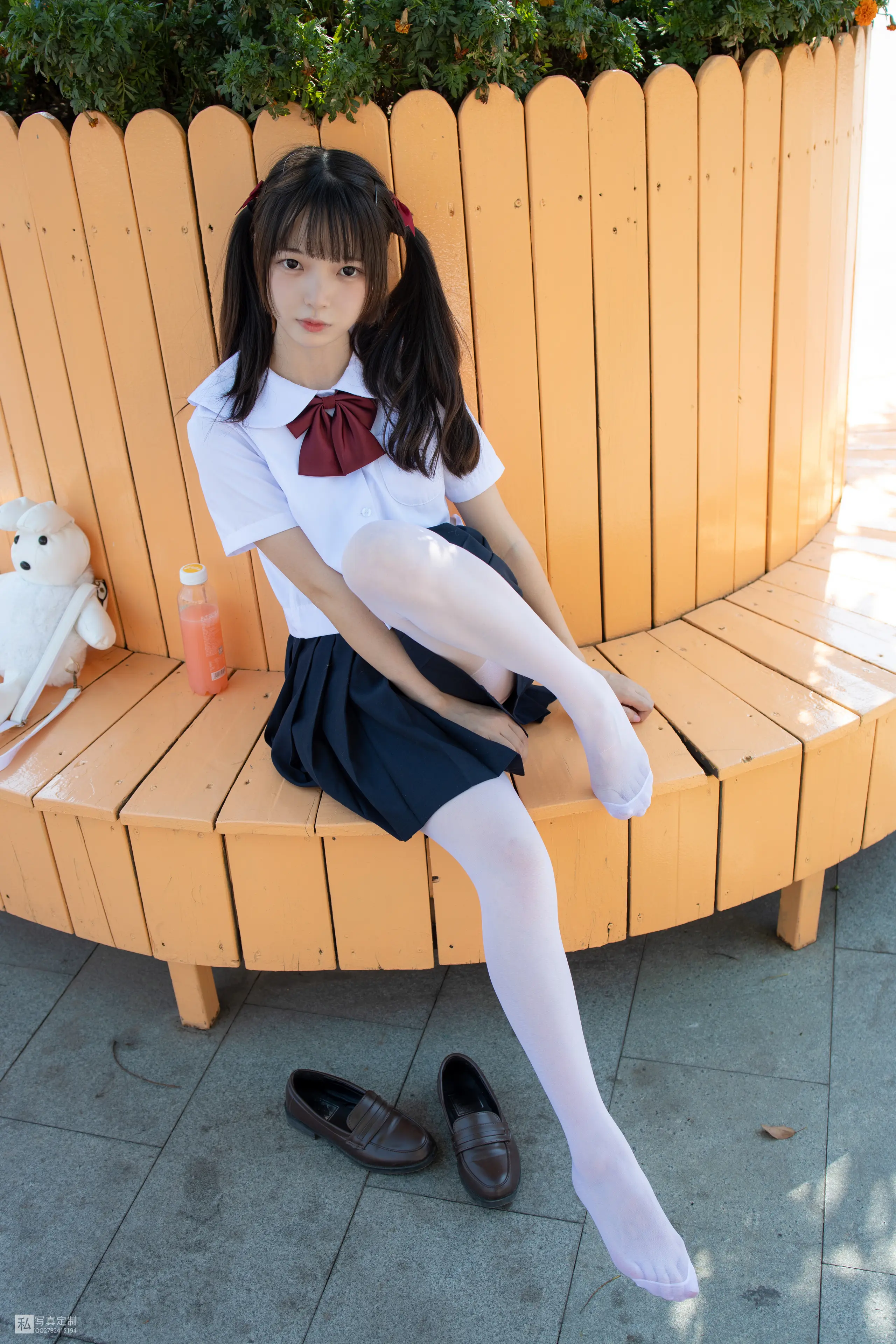 森萝财团 JKFUN 默陌 15D白丝 雪糕游乐园 [75P]