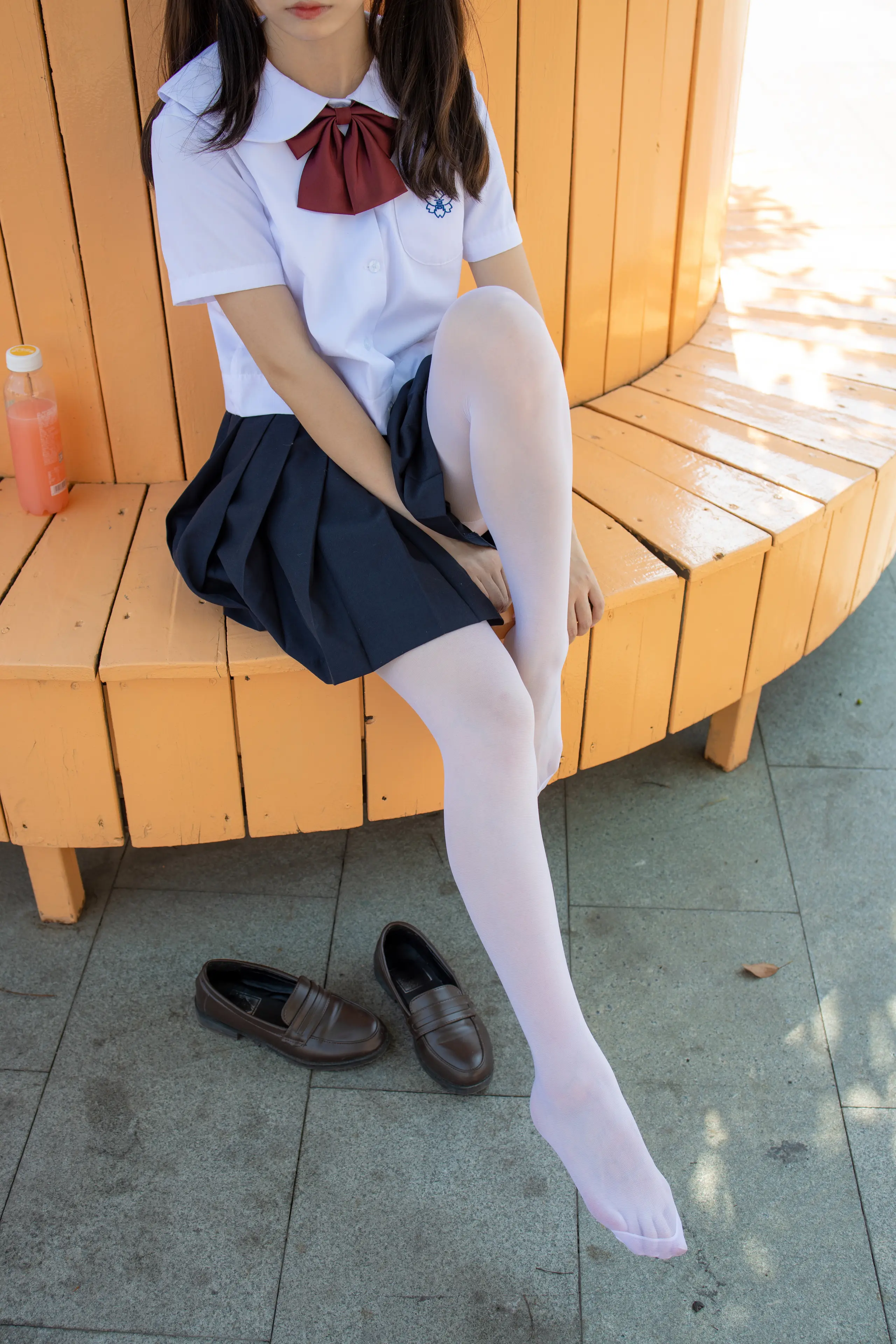 森萝财团 JKFUN 默陌 15D白丝 雪糕游乐园 [75P]