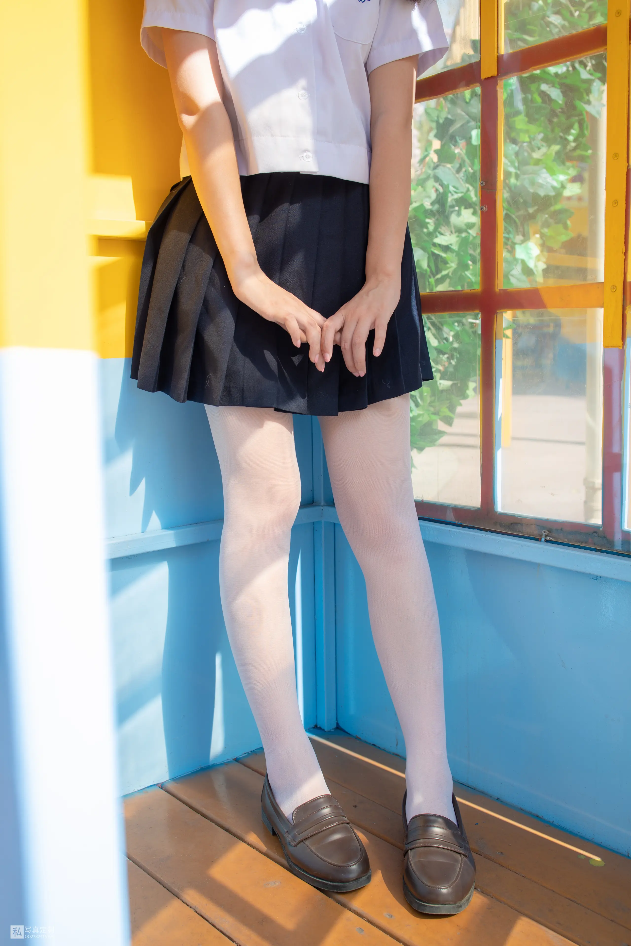 森萝财团 JKFUN 默陌 15D白丝 雪糕游乐园 [75P]