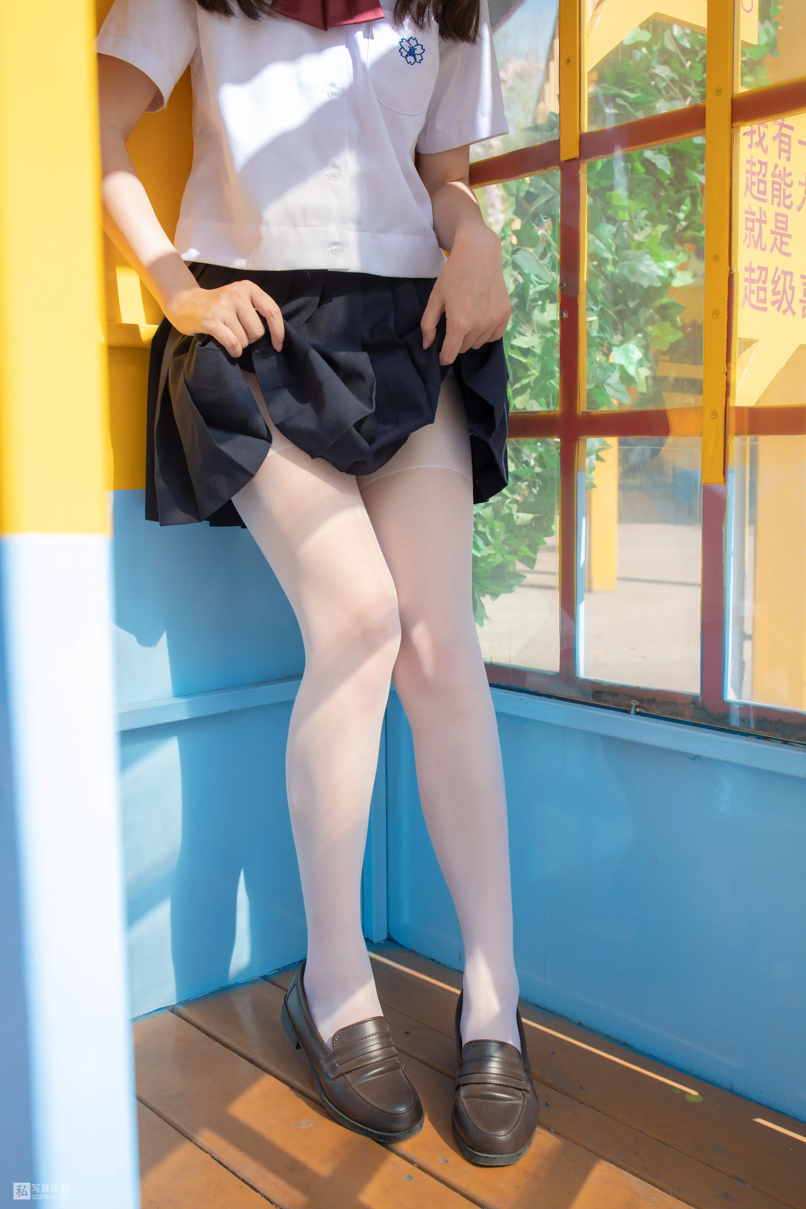 森萝财团 JKFUN 默陌 15D白丝 雪糕游乐园 [75P]