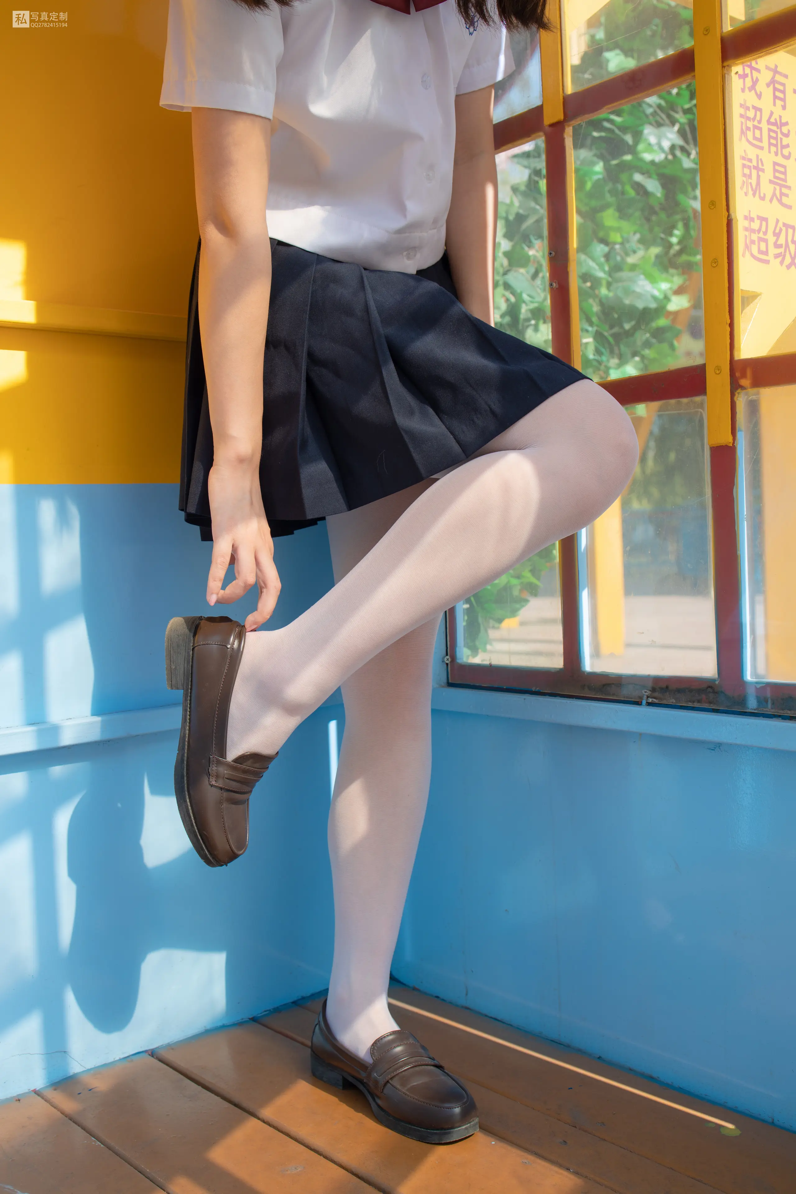 森萝财团 JKFUN 默陌 15D白丝 雪糕游乐园 [75P]