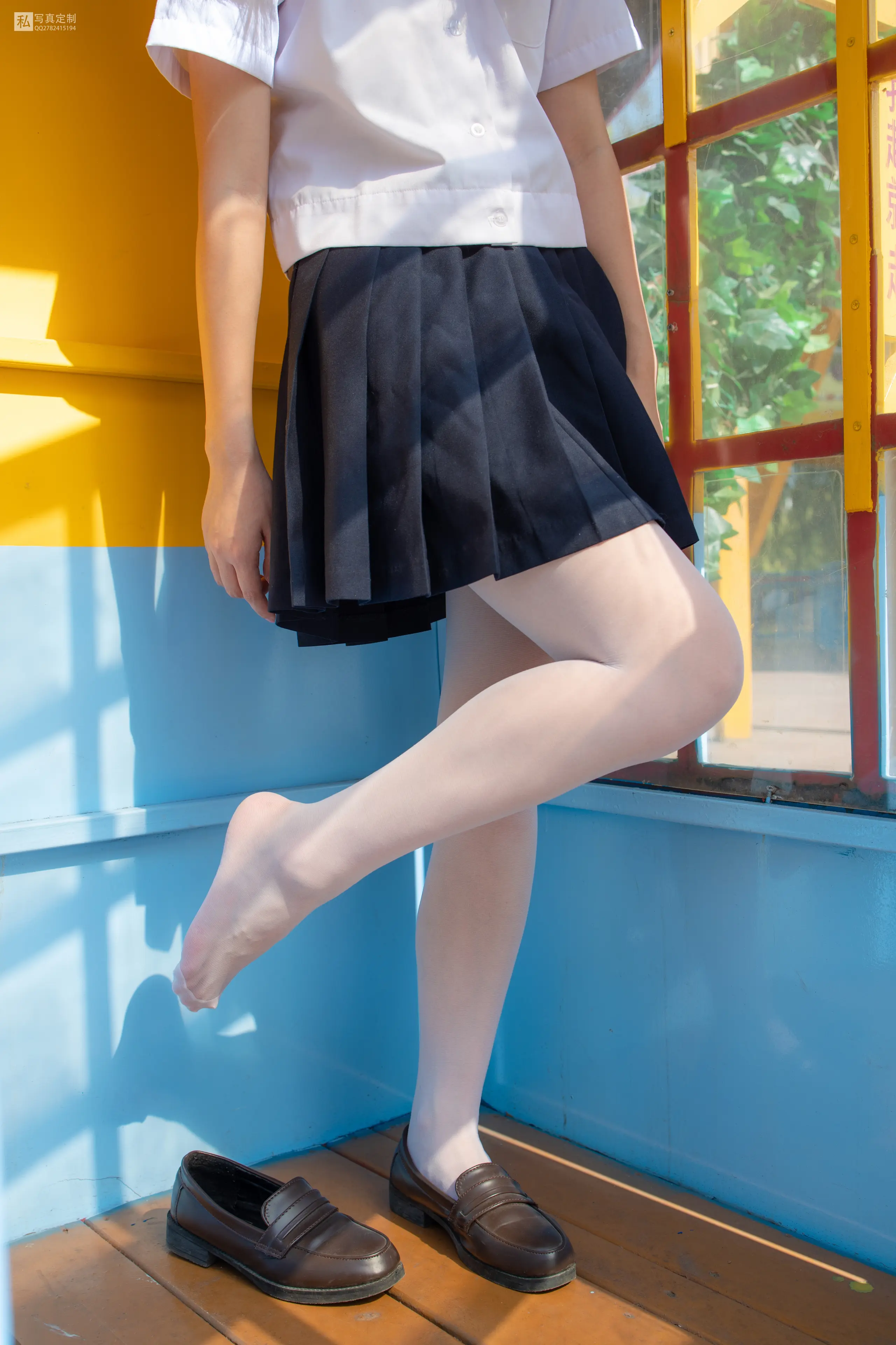 森萝财团 JKFUN 默陌 15D白丝 雪糕游乐园 [75P]