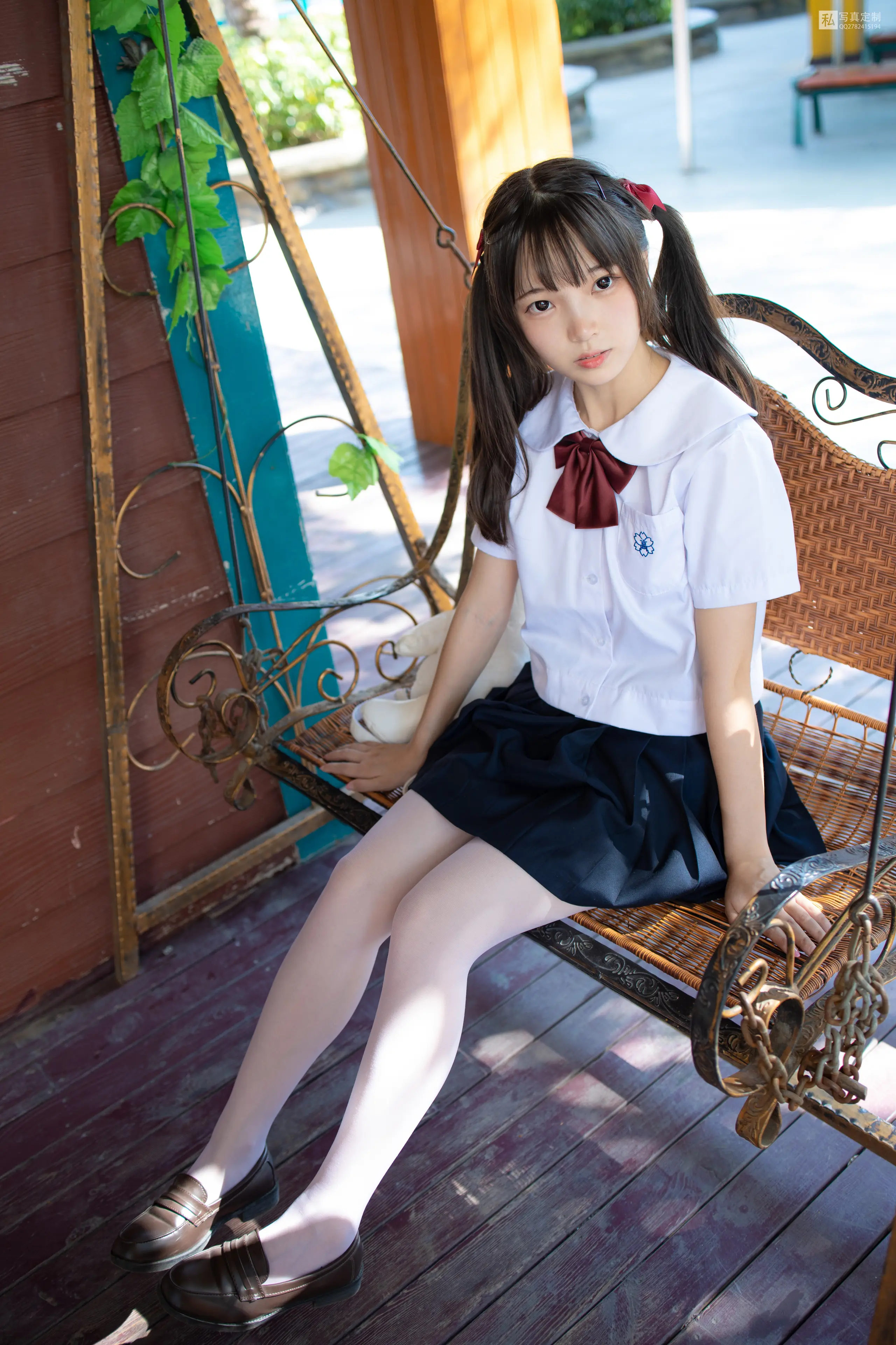 森萝财团 JKFUN 默陌 15D白丝 雪糕游乐园 [75P]