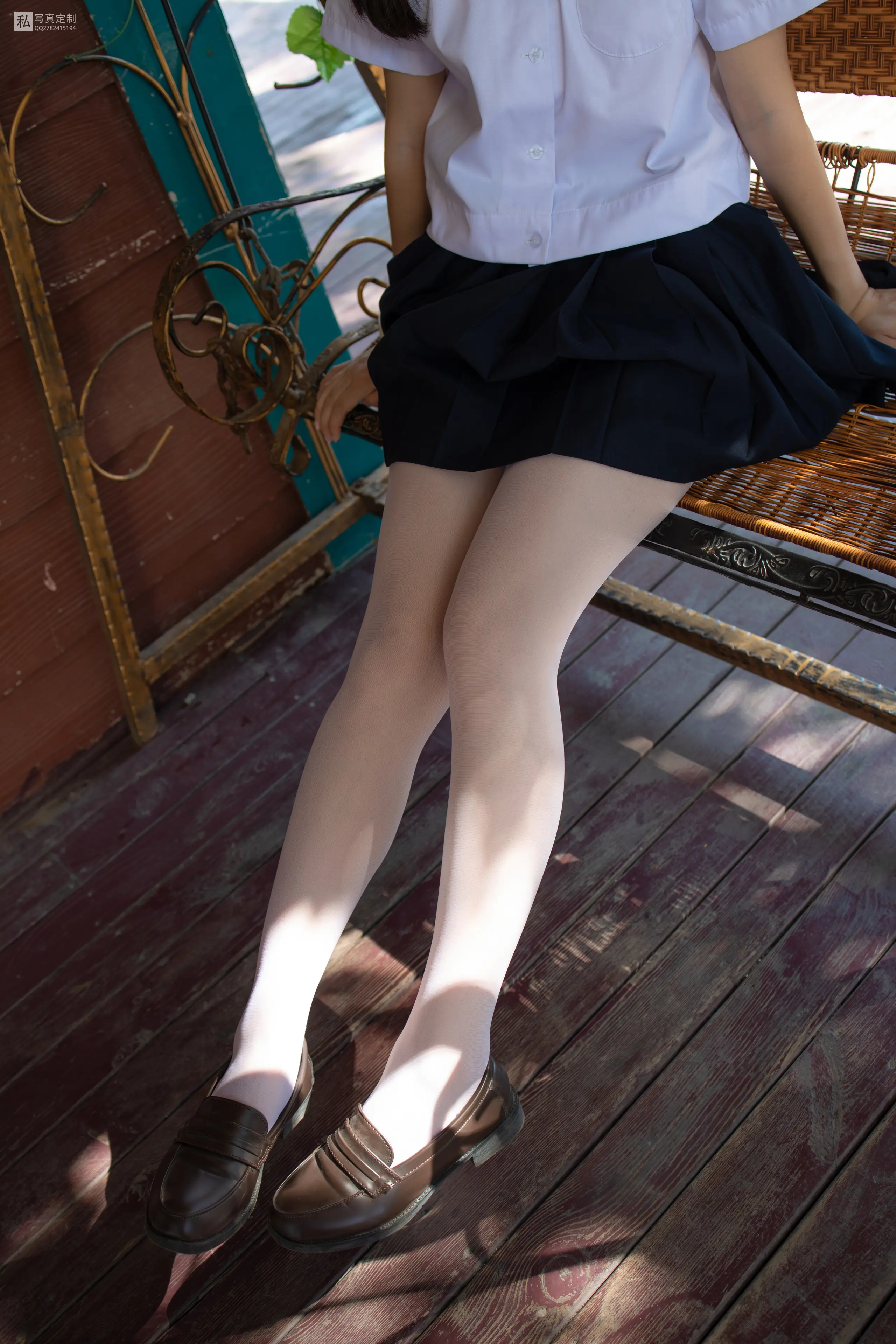 森萝财团 JKFUN 默陌 15D白丝 雪糕游乐园 [75P]