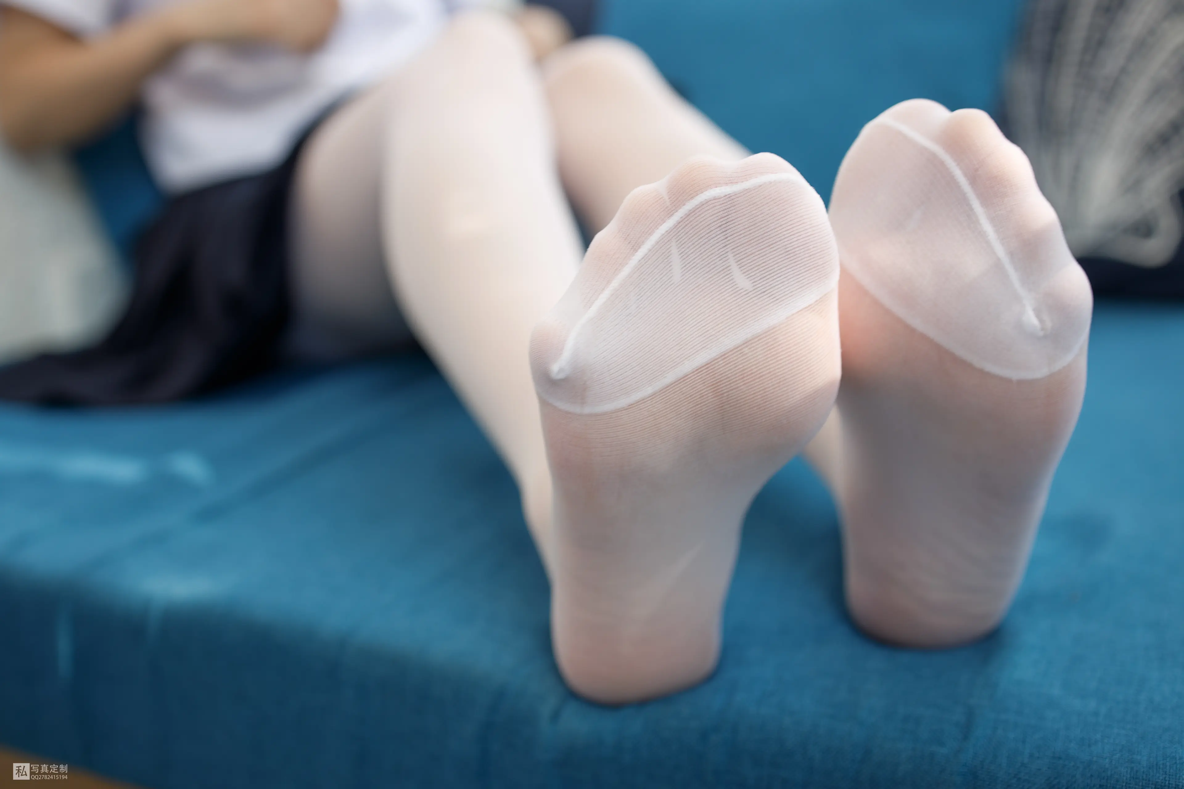 森萝财团 JKFUN 默陌 15D白丝 雪糕游乐园 [75P]