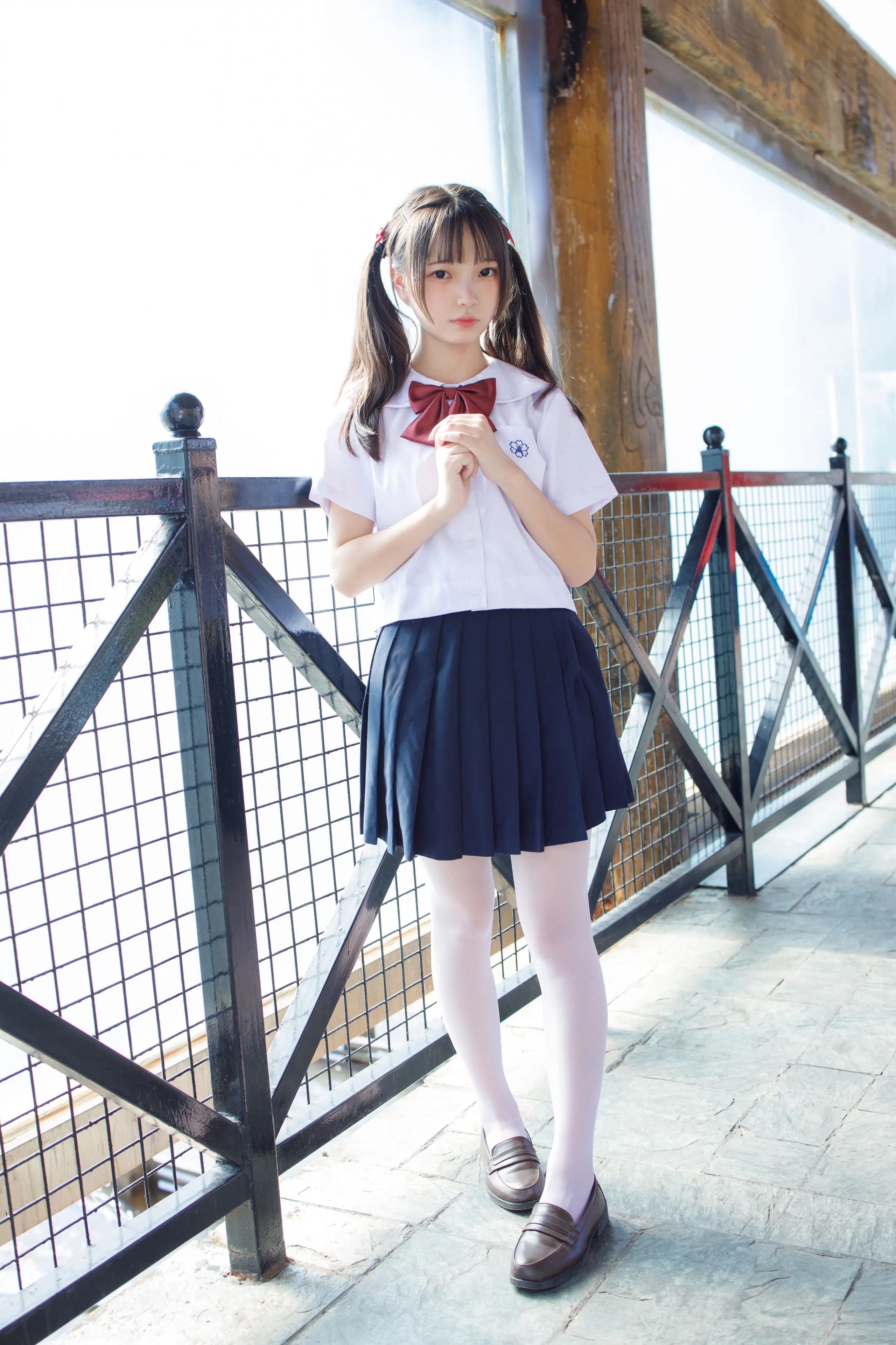 森萝财团 JKFUN 默陌 15D白丝 雪糕游乐园 [75P]