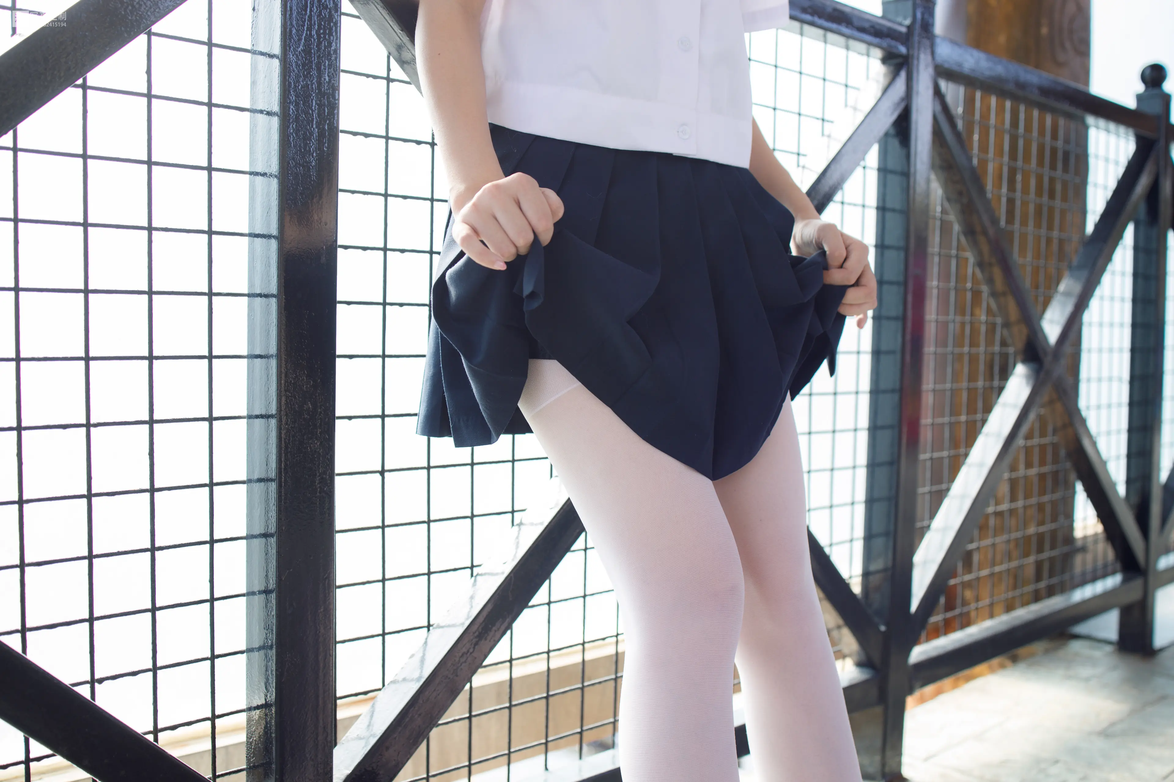 森萝财团 JKFUN 默陌 15D白丝 雪糕游乐园 [75P]