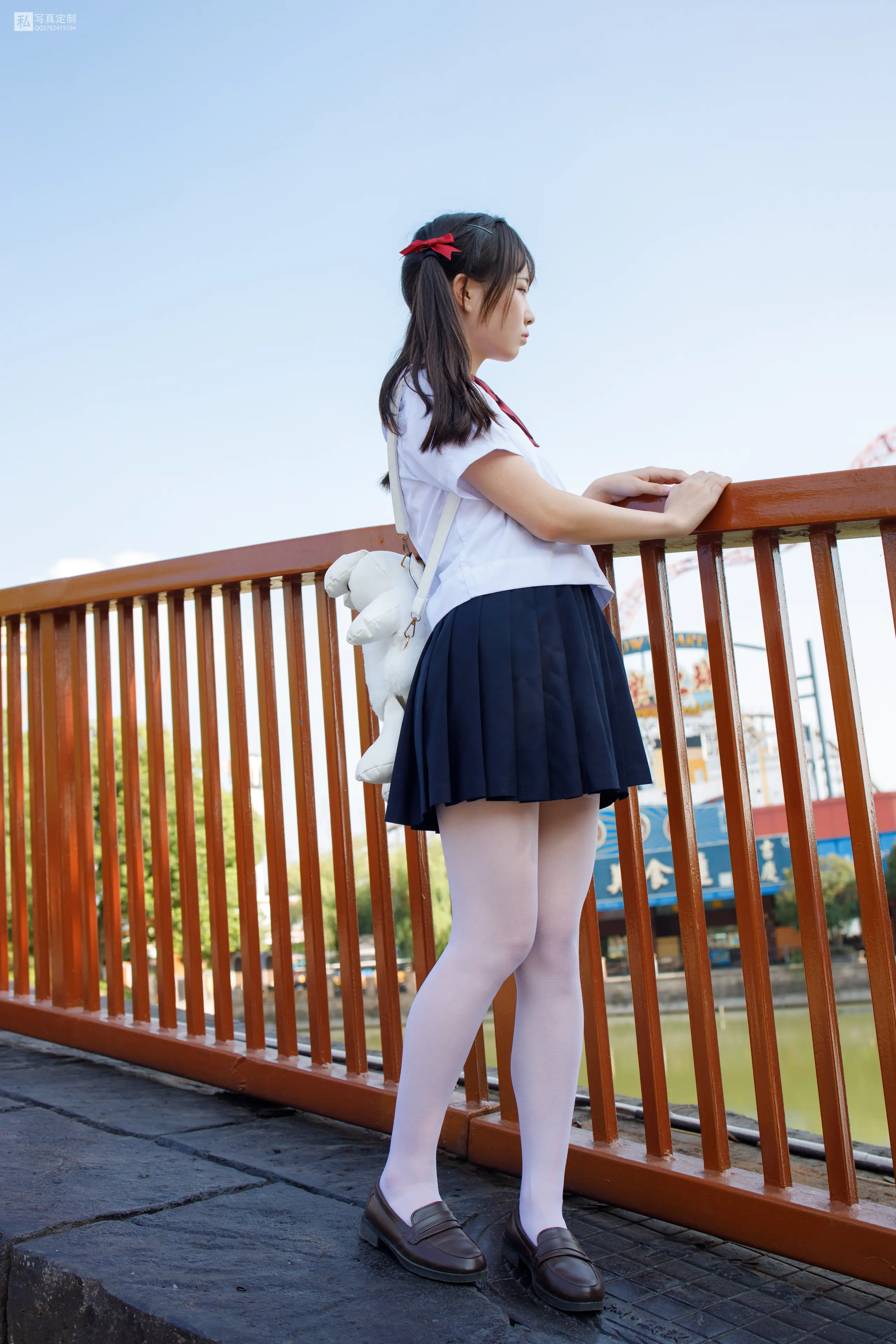 森萝财团 JKFUN 默陌 15D白丝 雪糕游乐园 [75P]