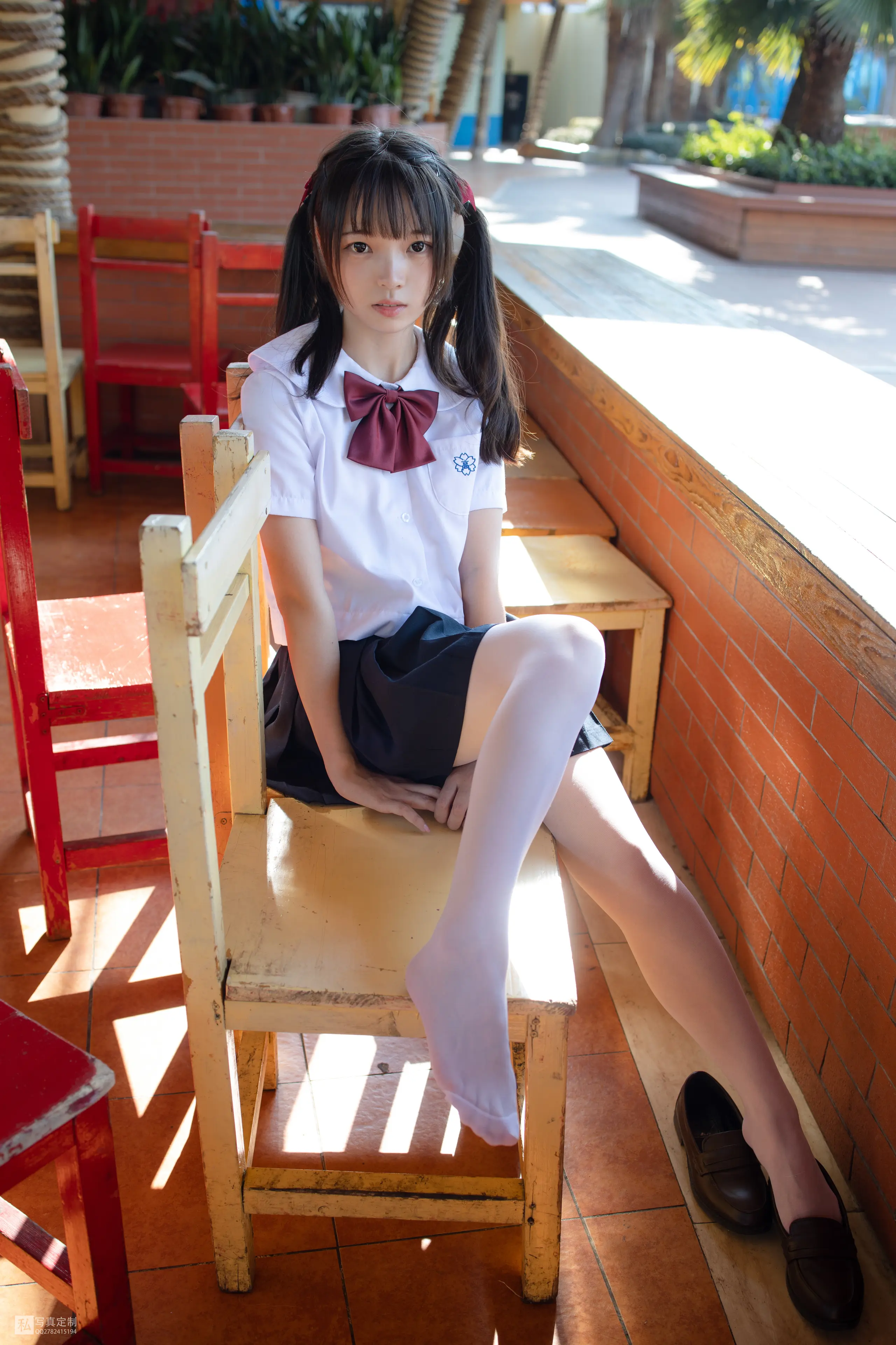 森萝财团 JKFUN 默陌 15D白丝 雪糕游乐园 [75P]