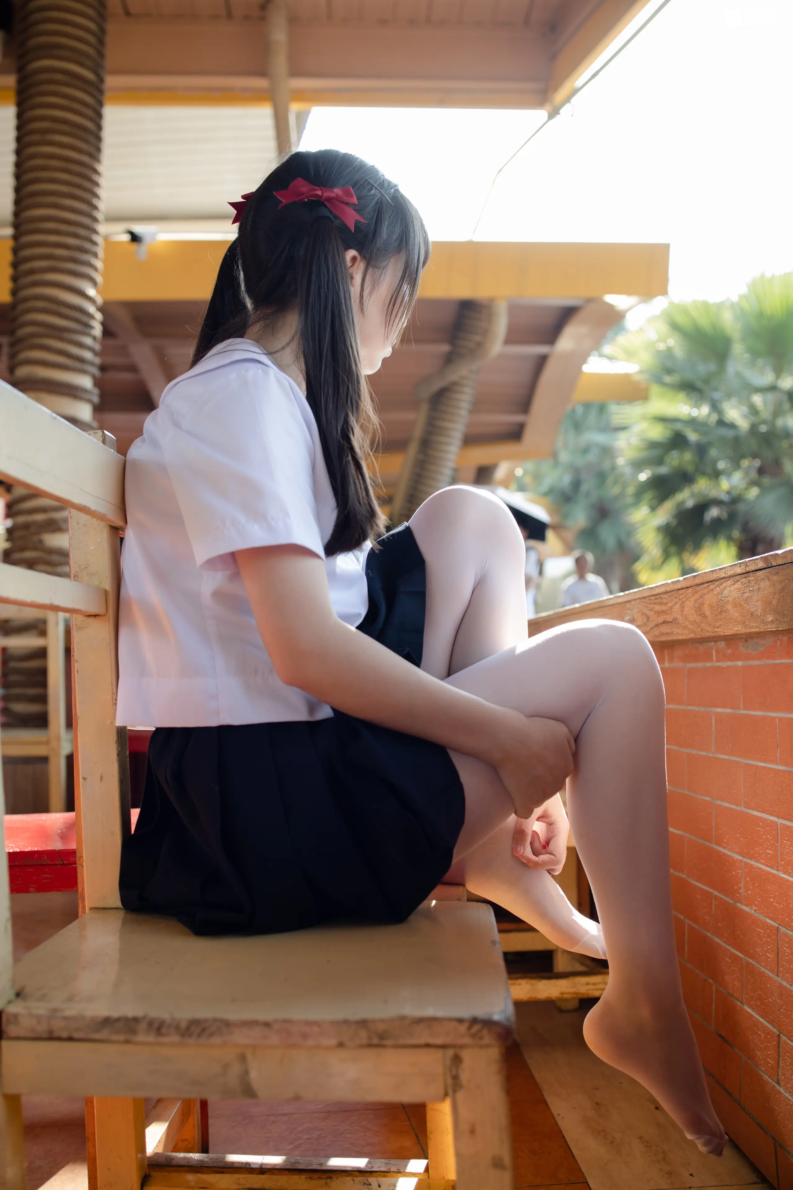 森萝财团 JKFUN 默陌 15D白丝 雪糕游乐园 [75P]