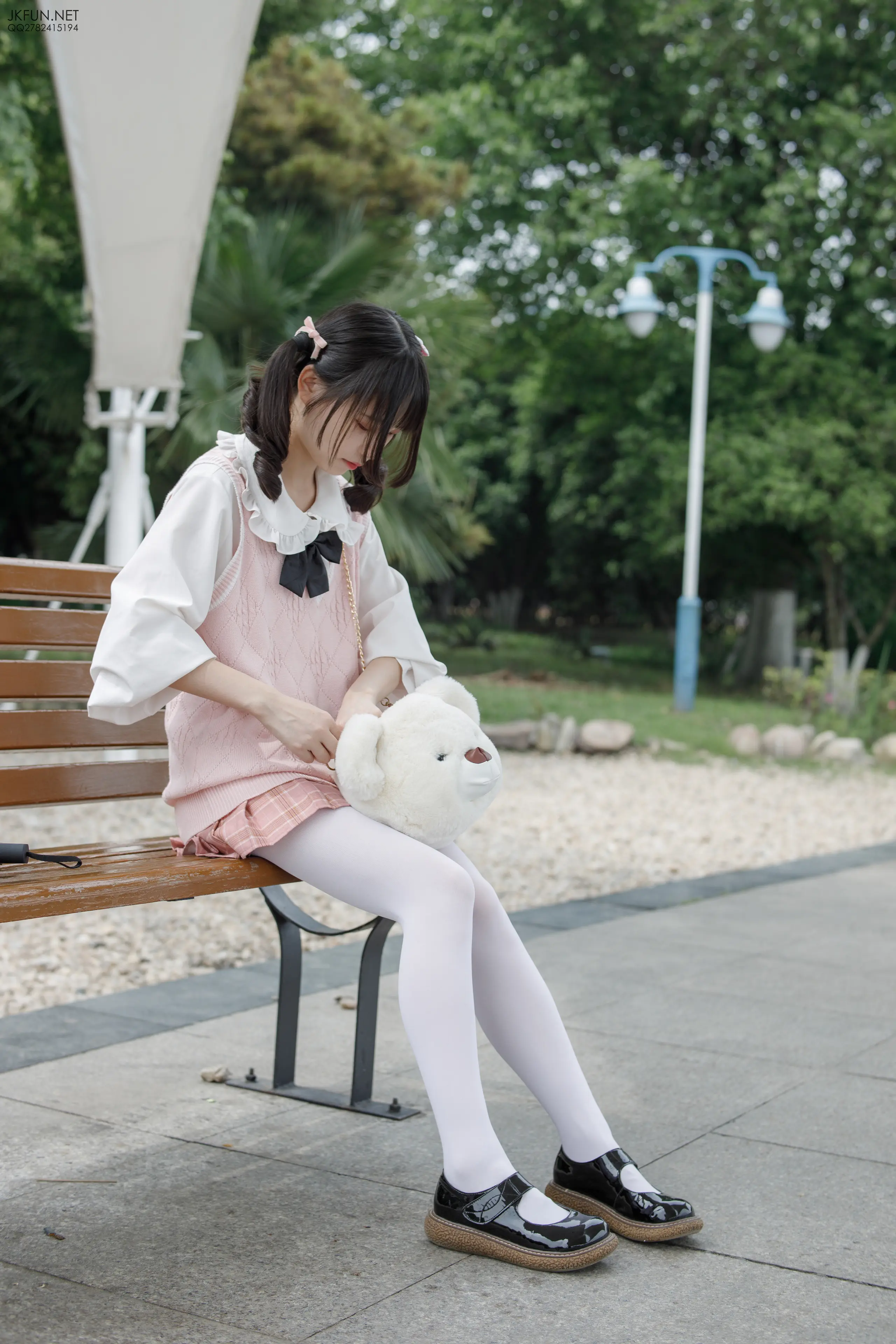 森萝财团 JKFUN 默陌 80D白丝 [126P]