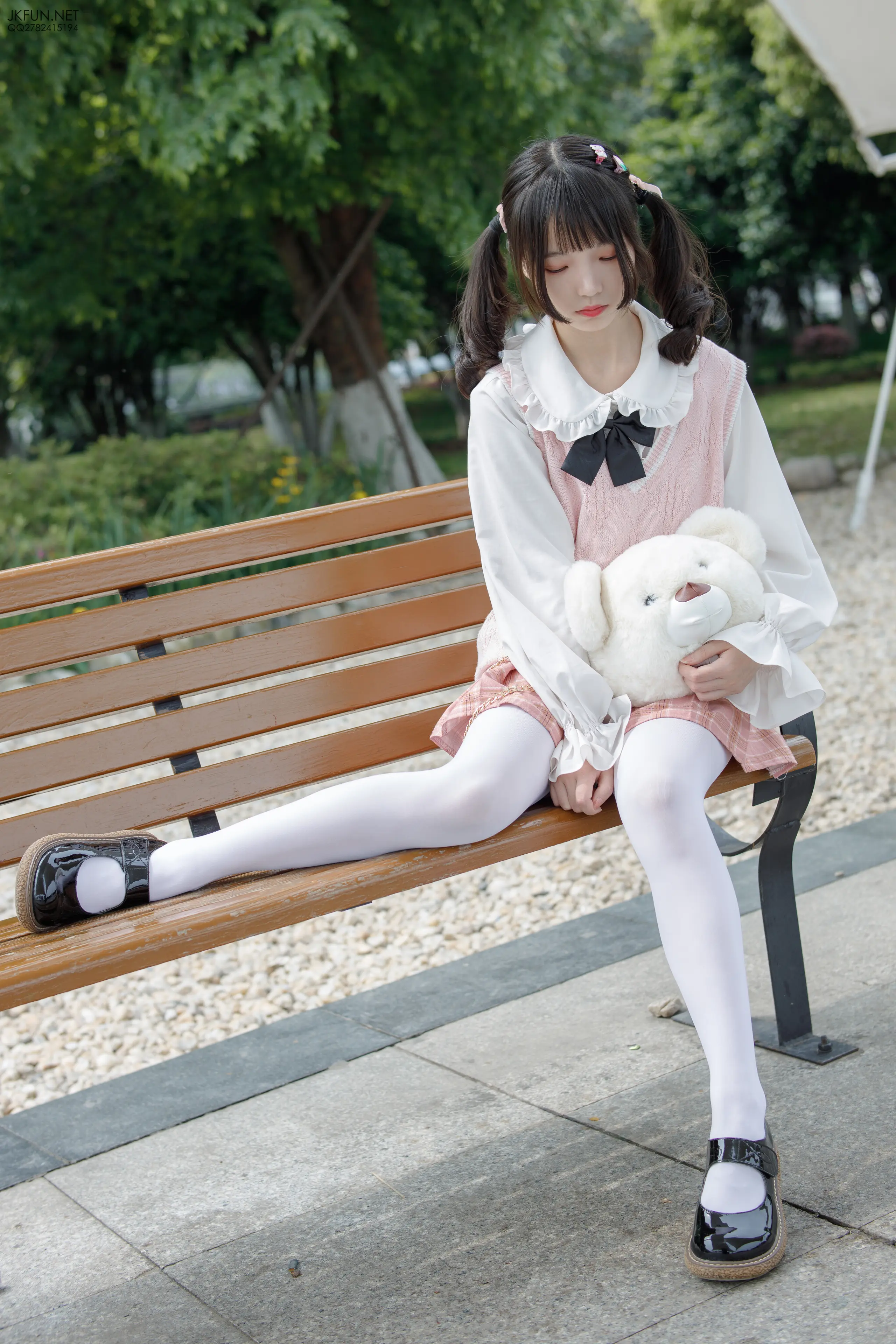 森萝财团 JKFUN 默陌 80D白丝 [126P]