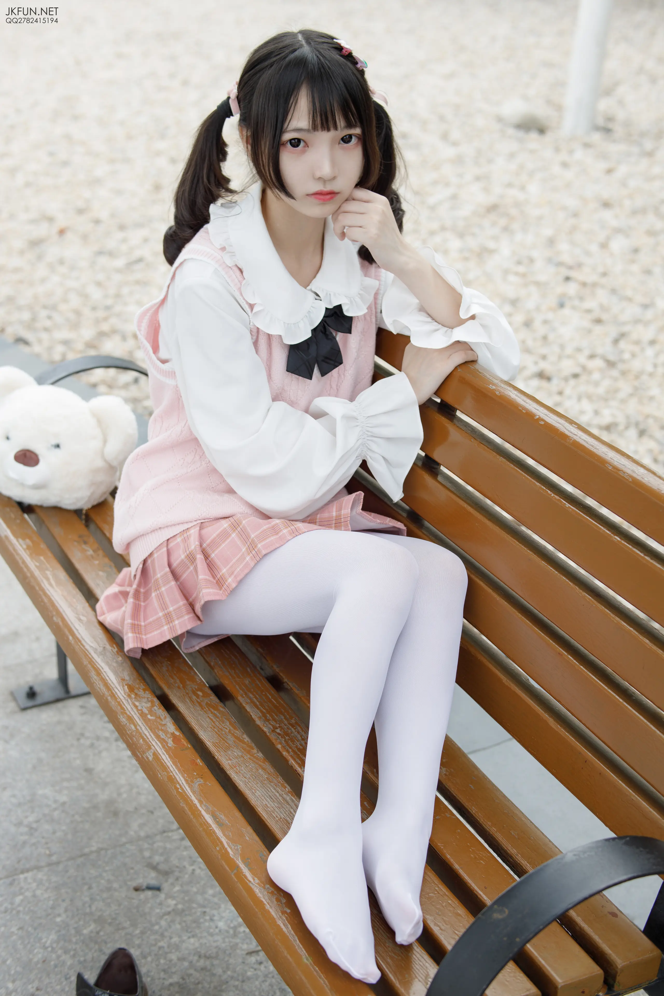 森萝财团 JKFUN 默陌 80D白丝 [126P]