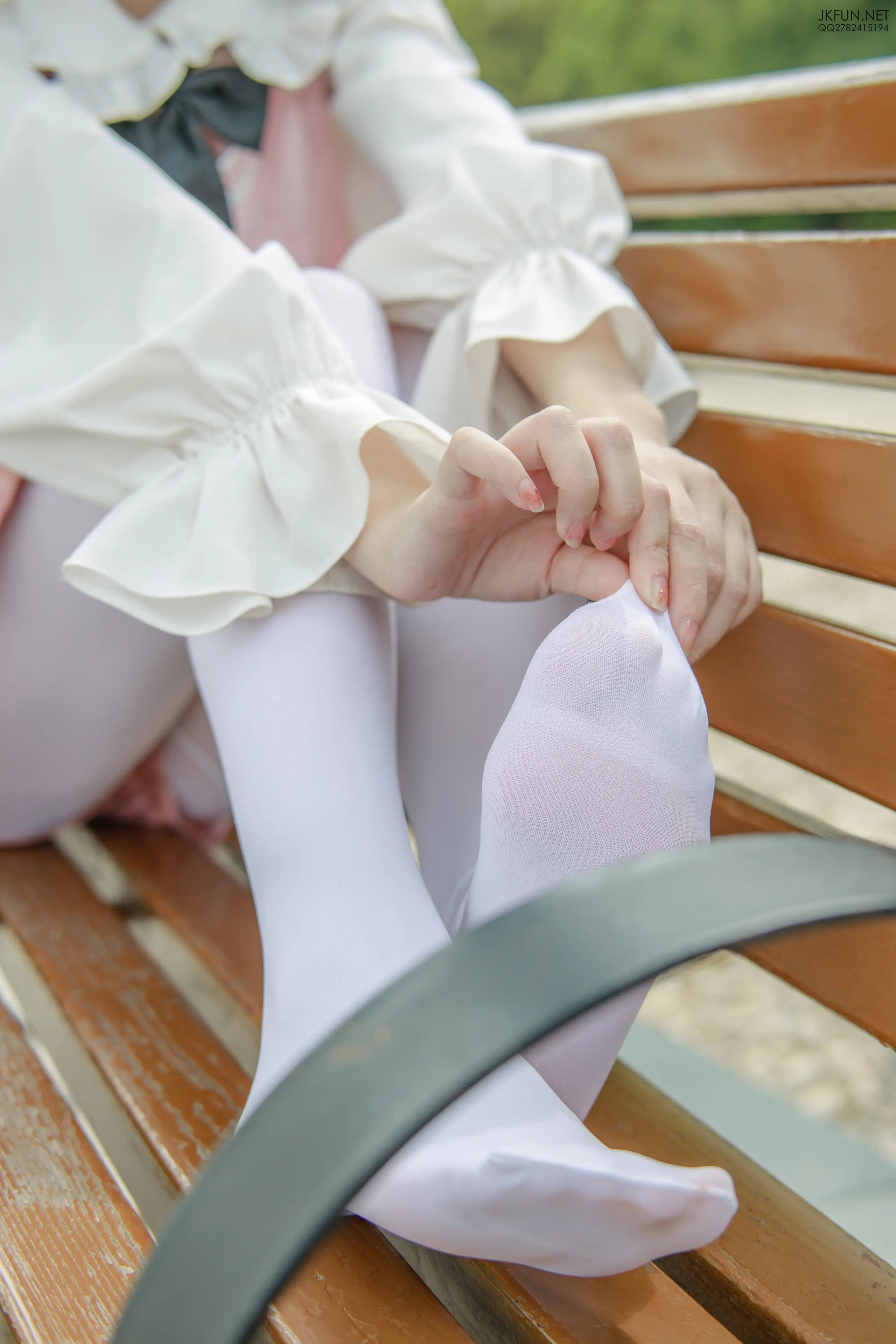 森萝财团 JKFUN 默陌 80D白丝 [126P]