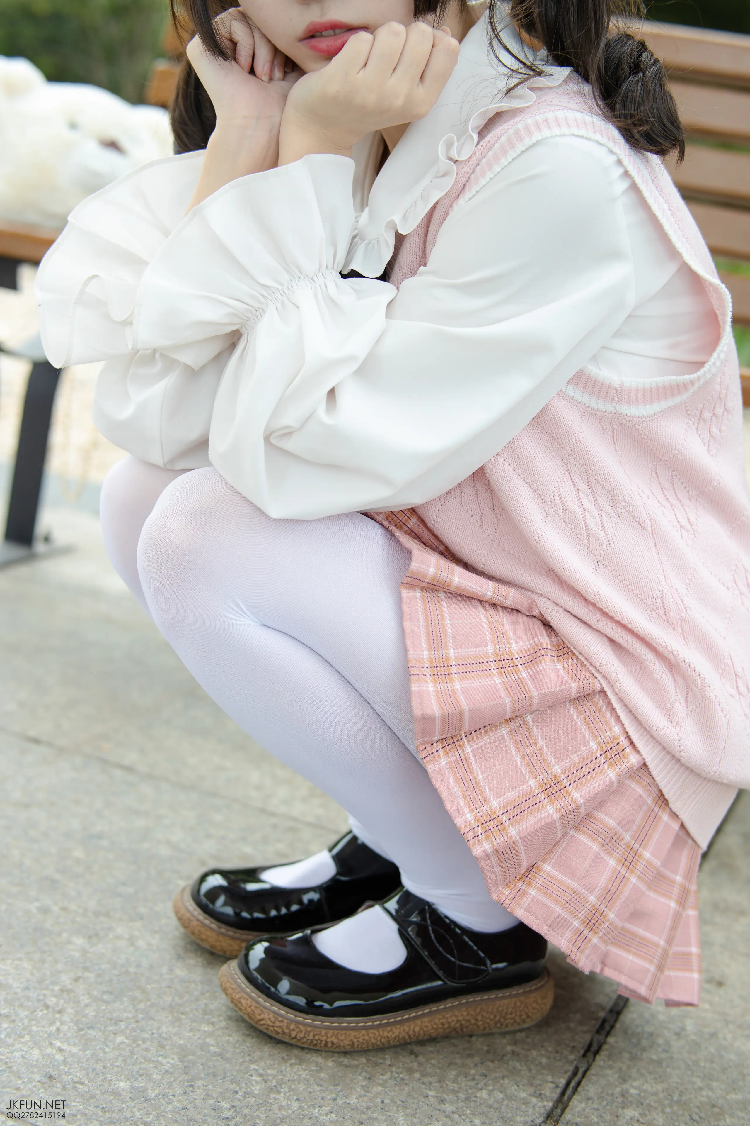 森萝财团 JKFUN 默陌 80D白丝 [126P]