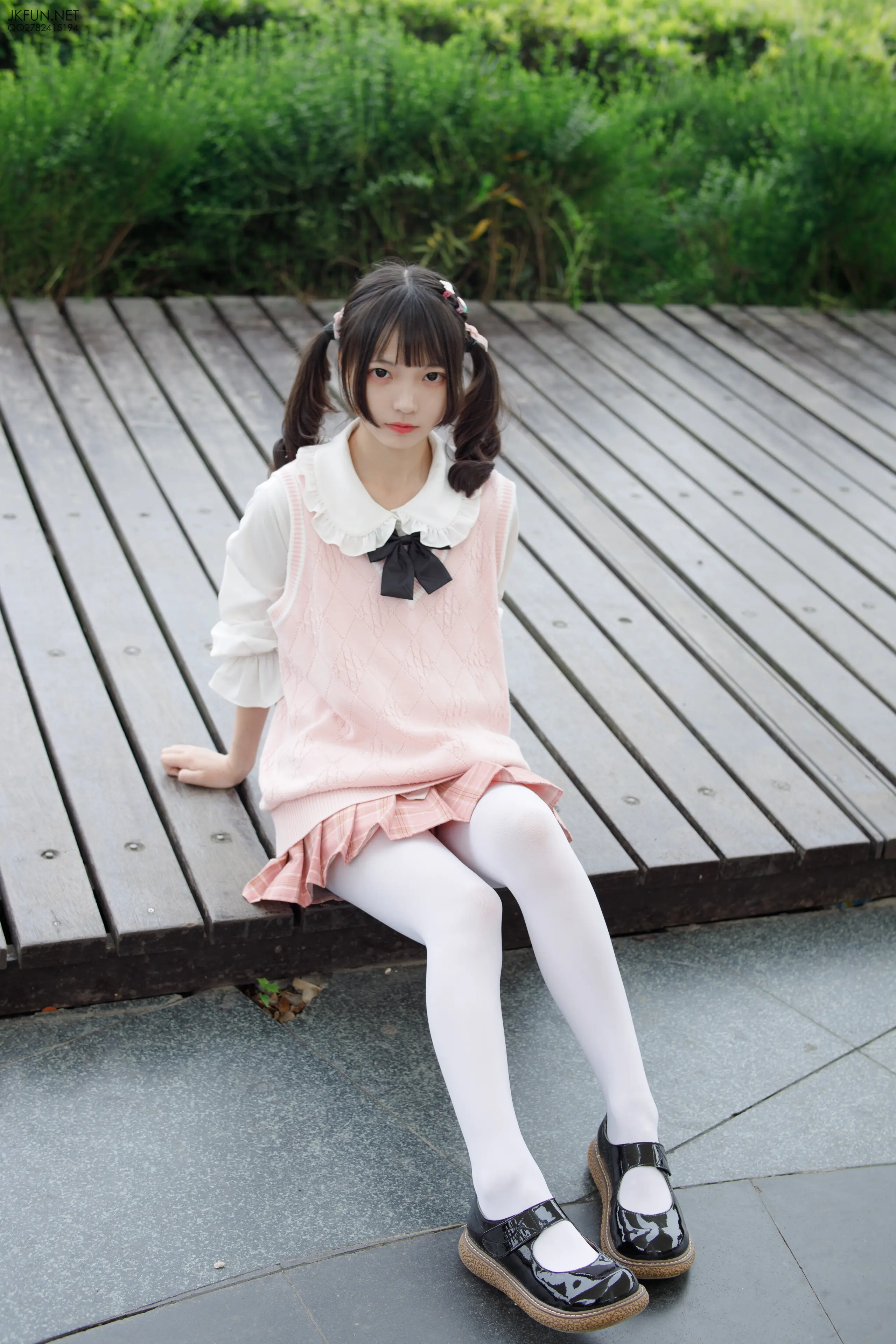 森萝财团 JKFUN 默陌 80D白丝 [126P]