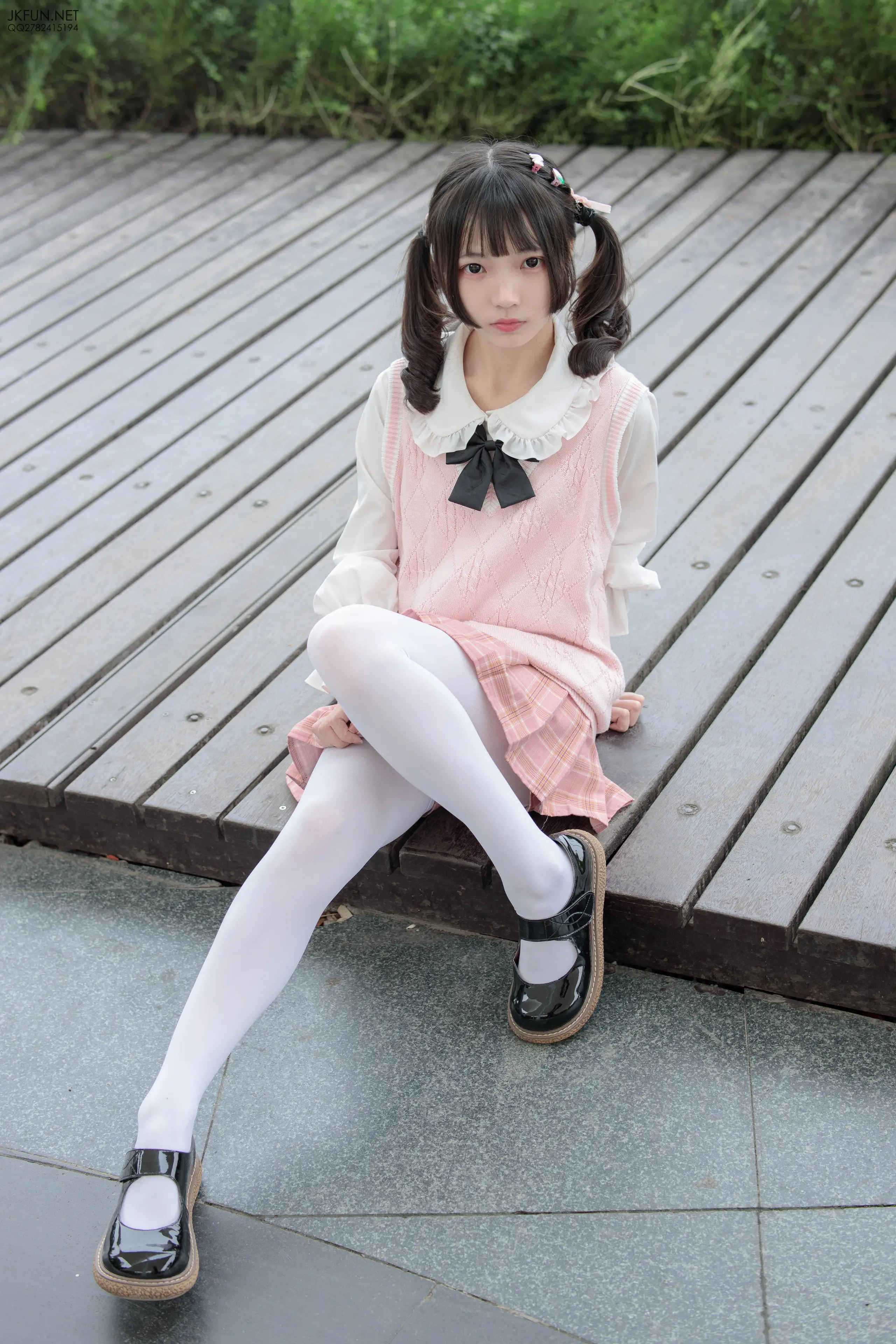 森萝财团 JKFUN 默陌 80D白丝 [126P]