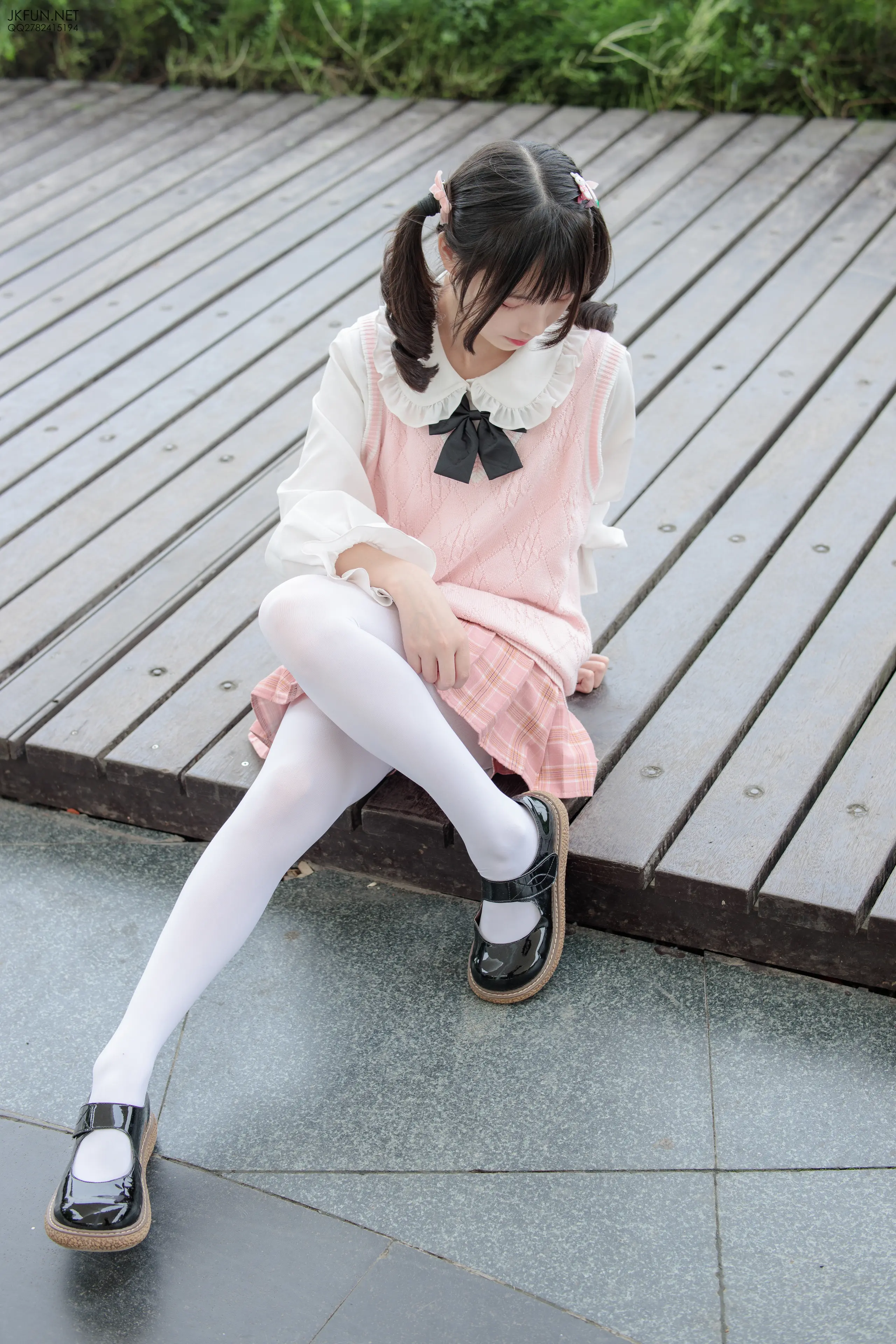 森萝财团 JKFUN 默陌 80D白丝 [126P]