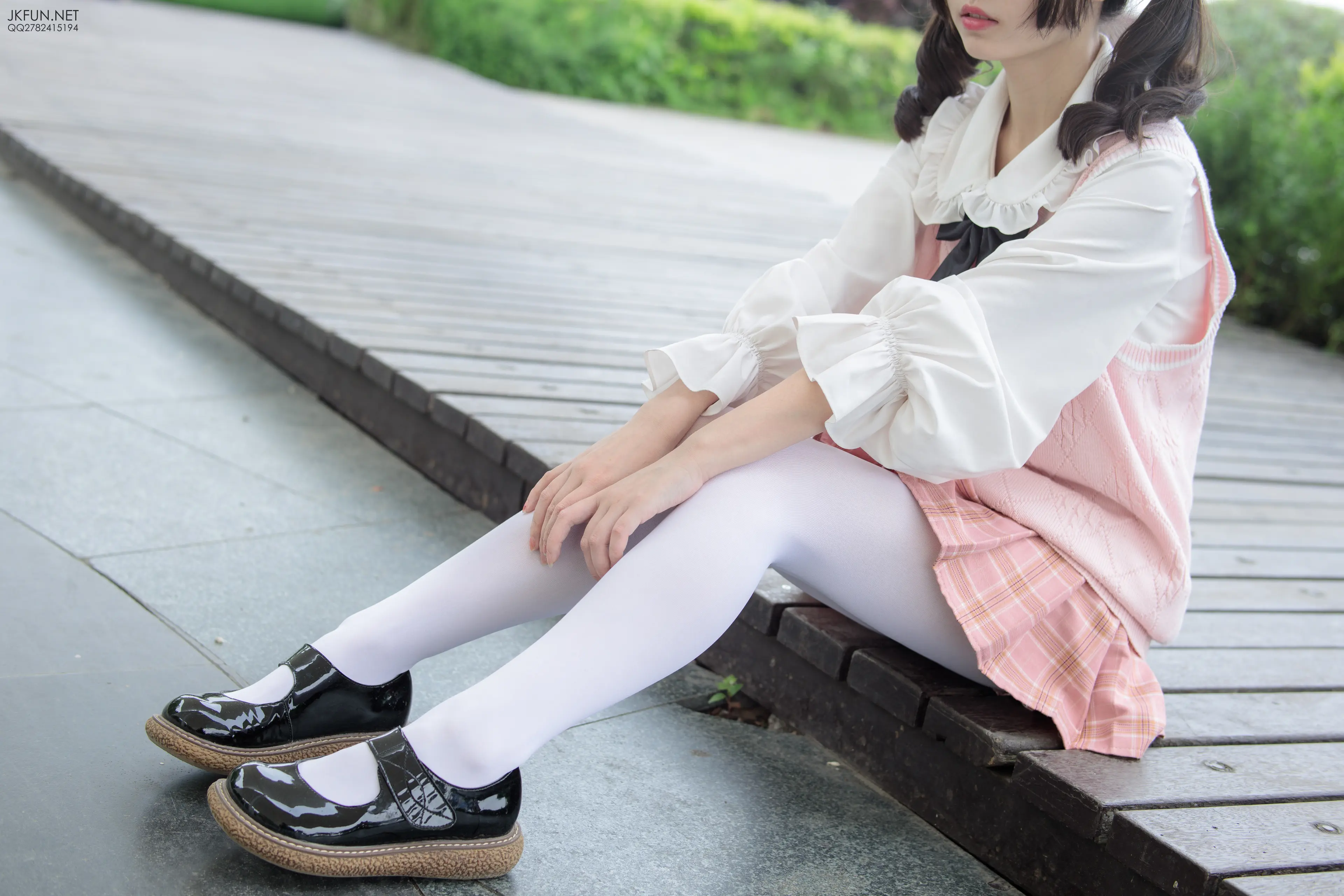 森萝财团 JKFUN 默陌 80D白丝 [126P]