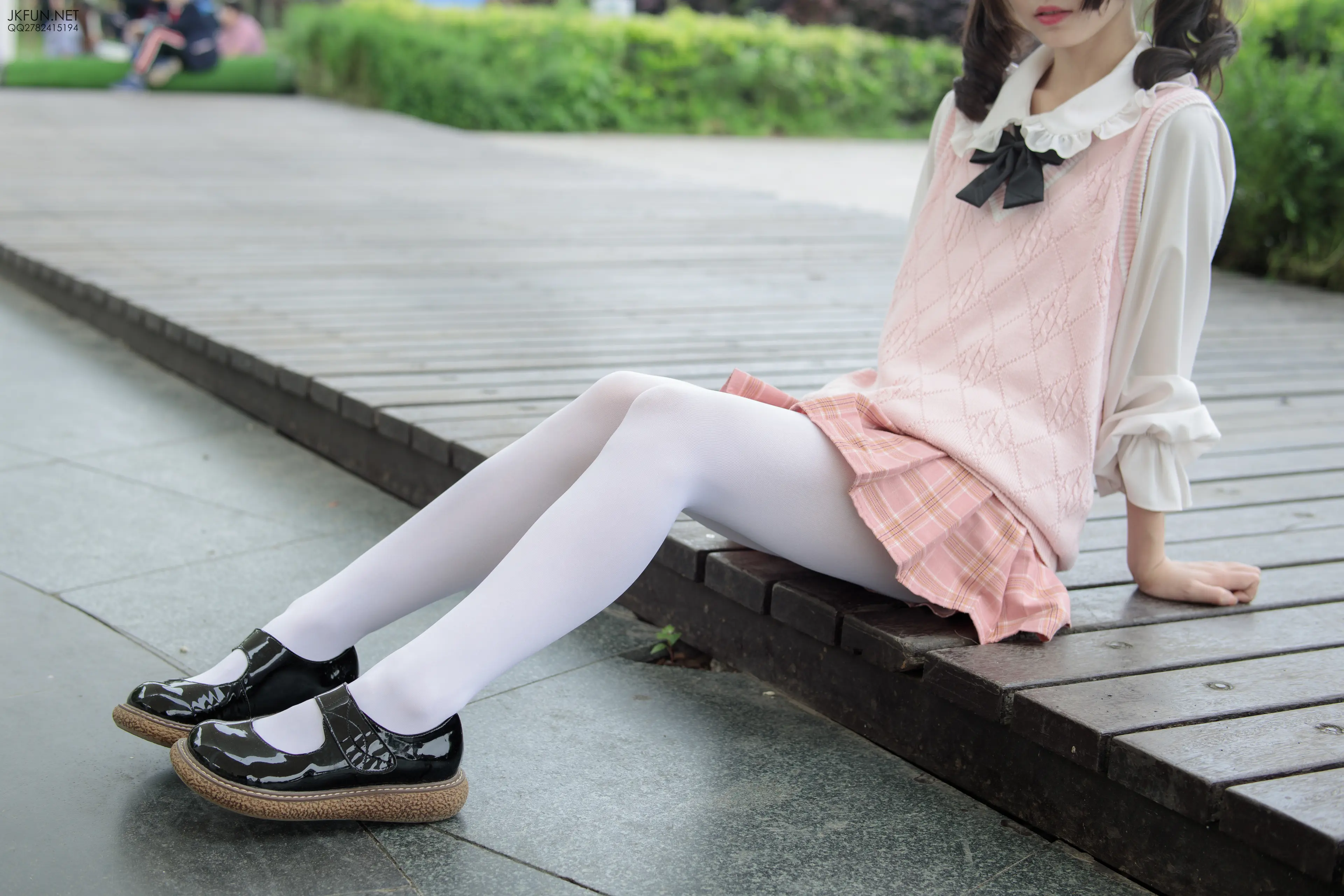 森萝财团 JKFUN 默陌 80D白丝 [126P]