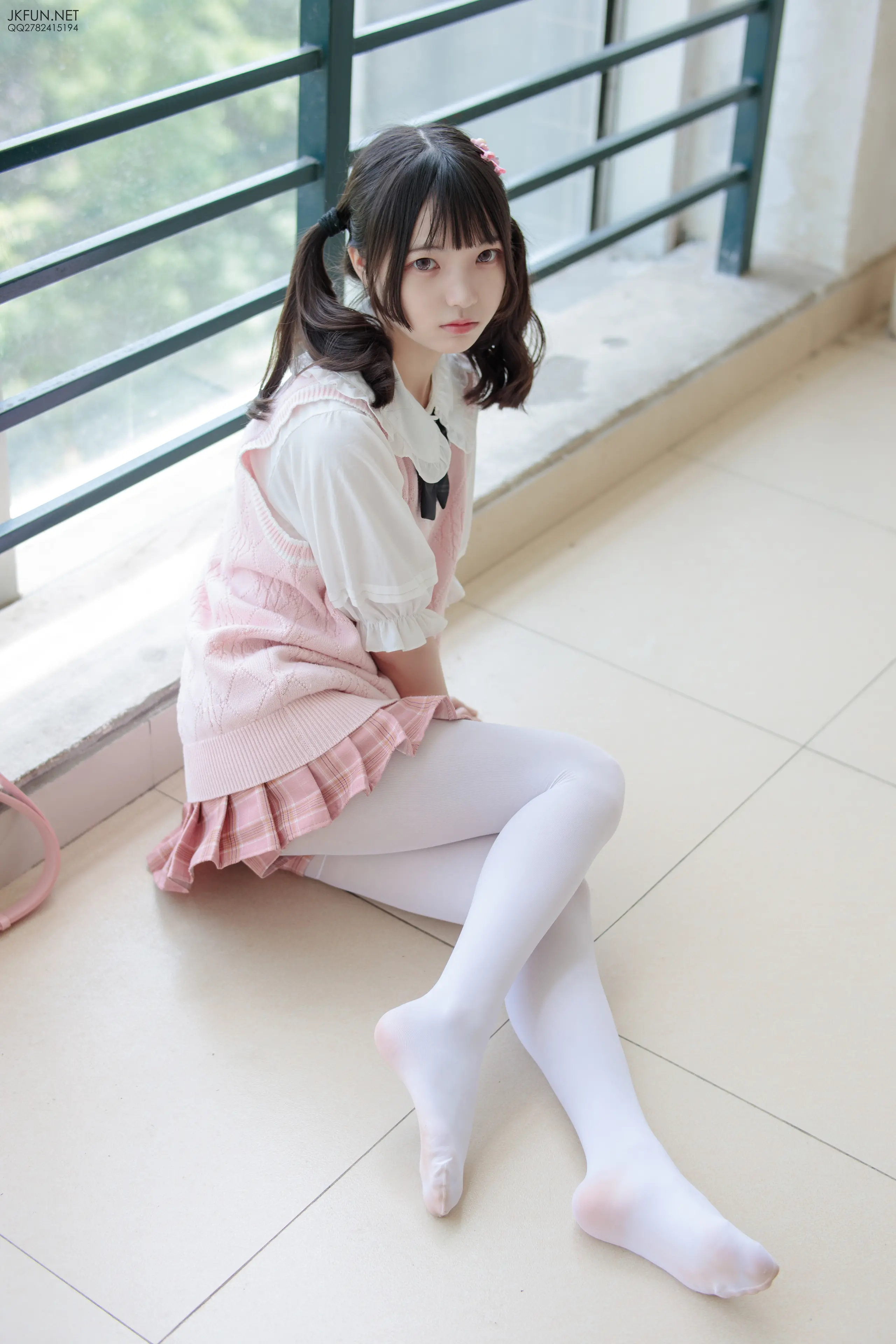 森萝财团 JKFUN 默陌 80D白丝 [126P]