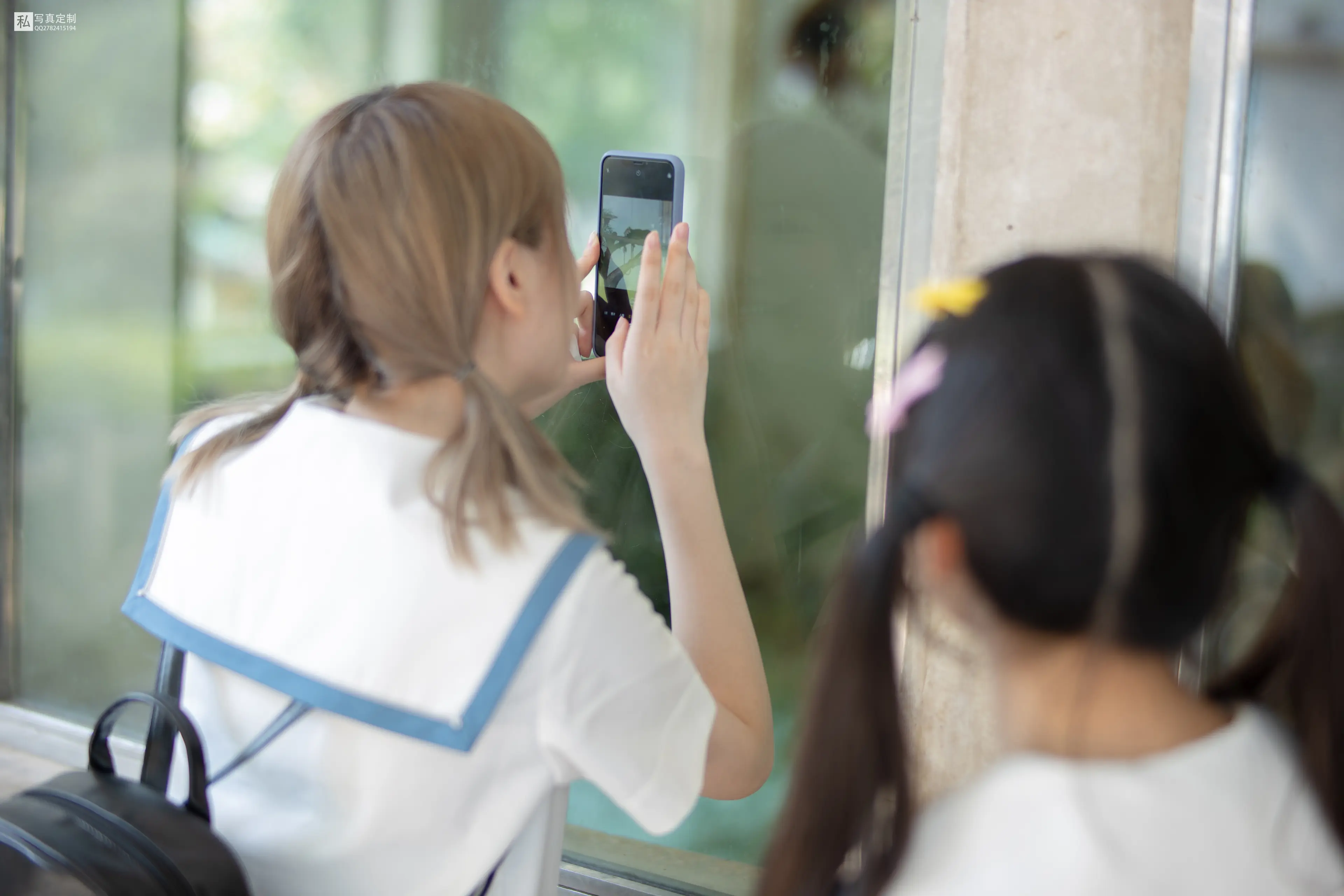 森萝财团 JKFUN 默陌&Aika 80D白丝过膝袜两女一ZOO [93P]