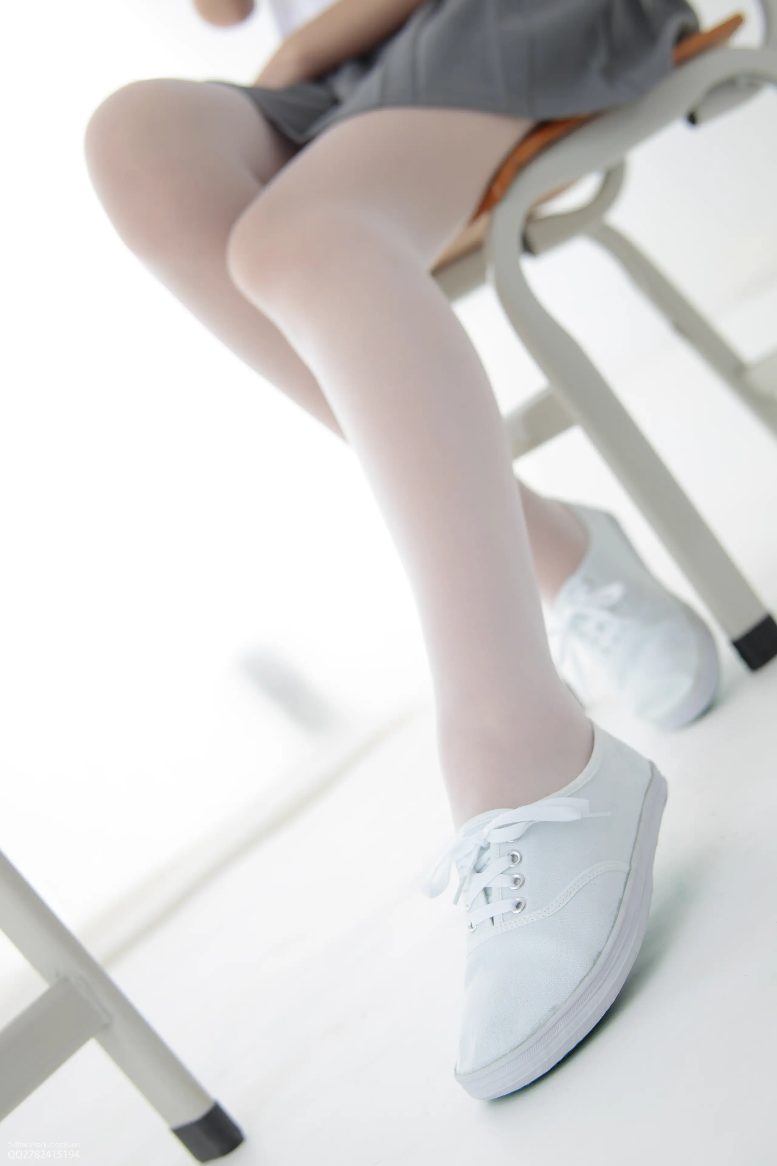 森萝财团 JKFUN 默陌+芝士 13D白丝白丝网鞋合辑 [104P]