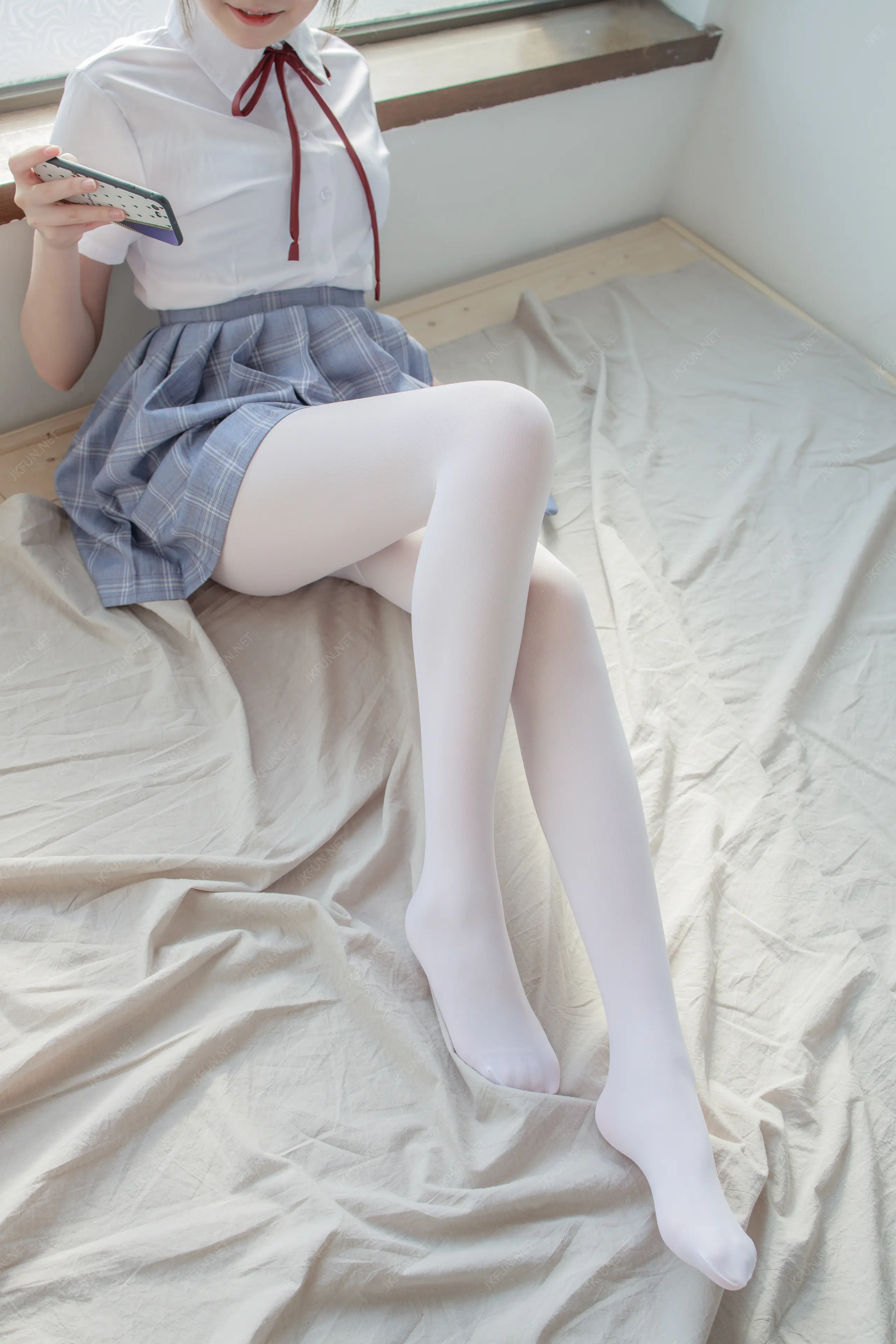 森萝财团 JKFUN Aika 可爱学妹丝足 [230P]