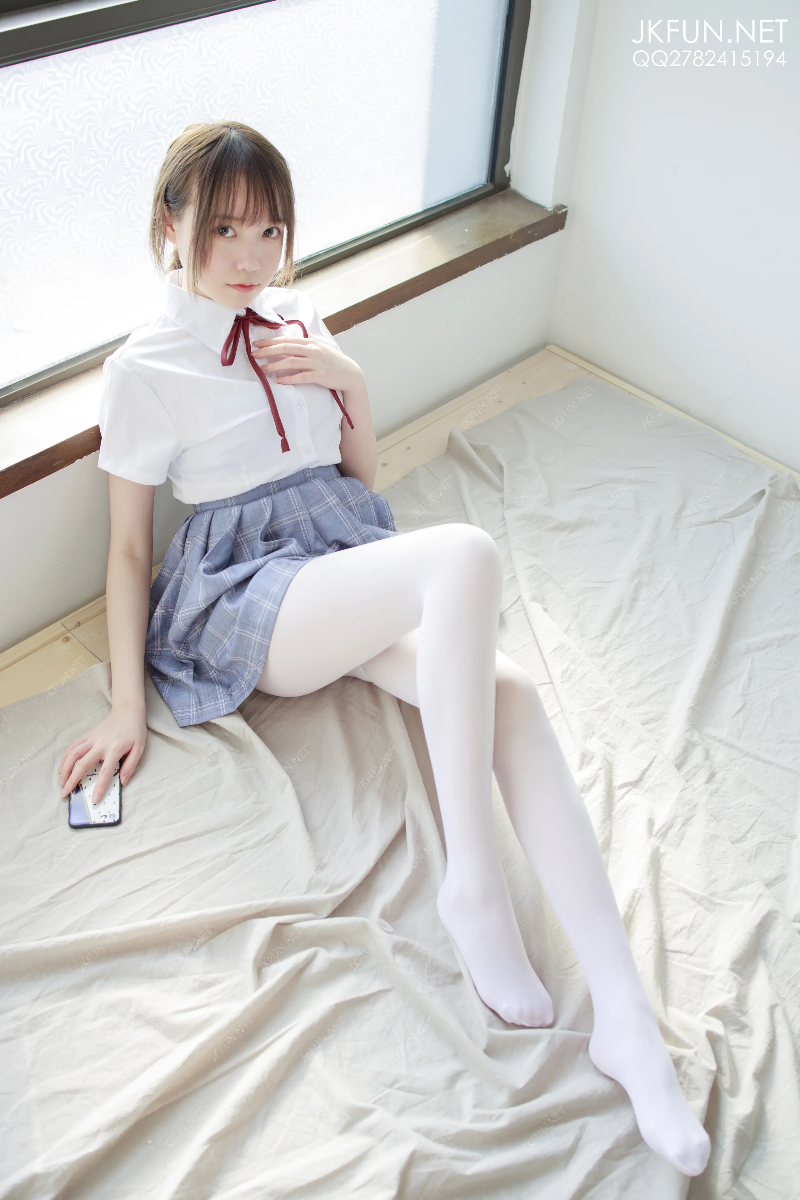 森萝财团 JKFUN Aika 可爱学妹丝足 [230P]