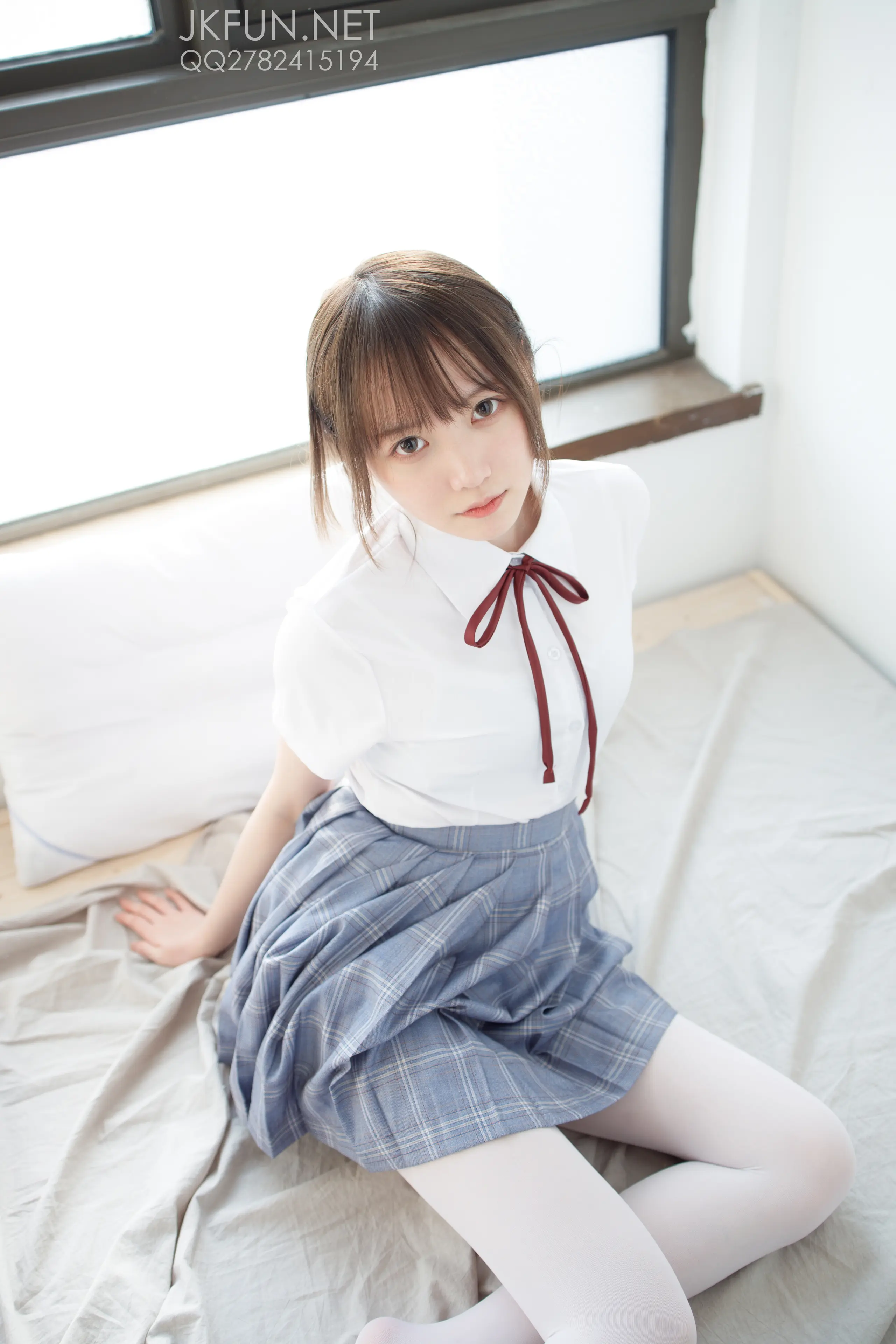 森萝财团 JKFUN Aika 可爱学妹丝足 [230P]