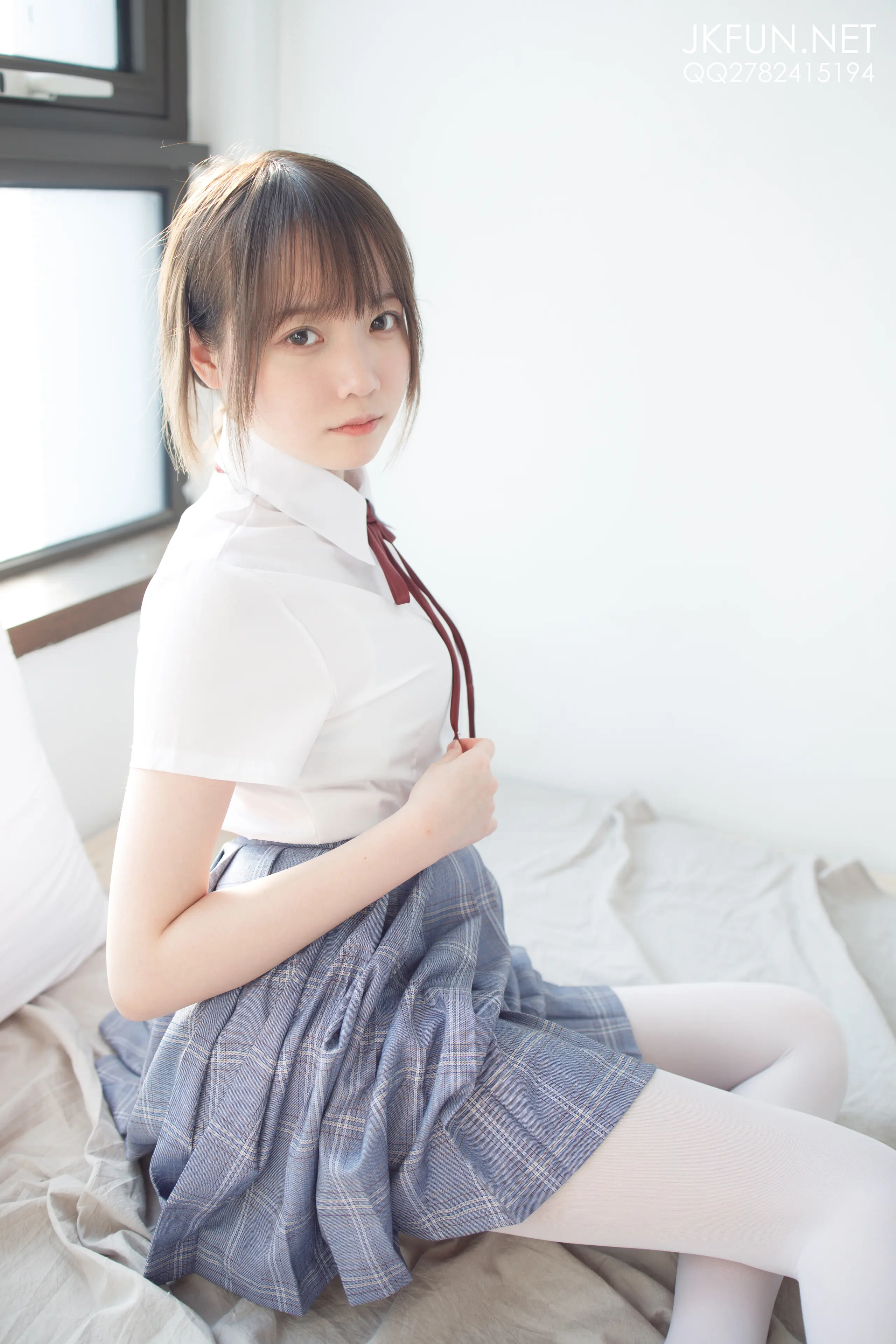 森萝财团 JKFUN Aika 可爱学妹丝足 [230P]