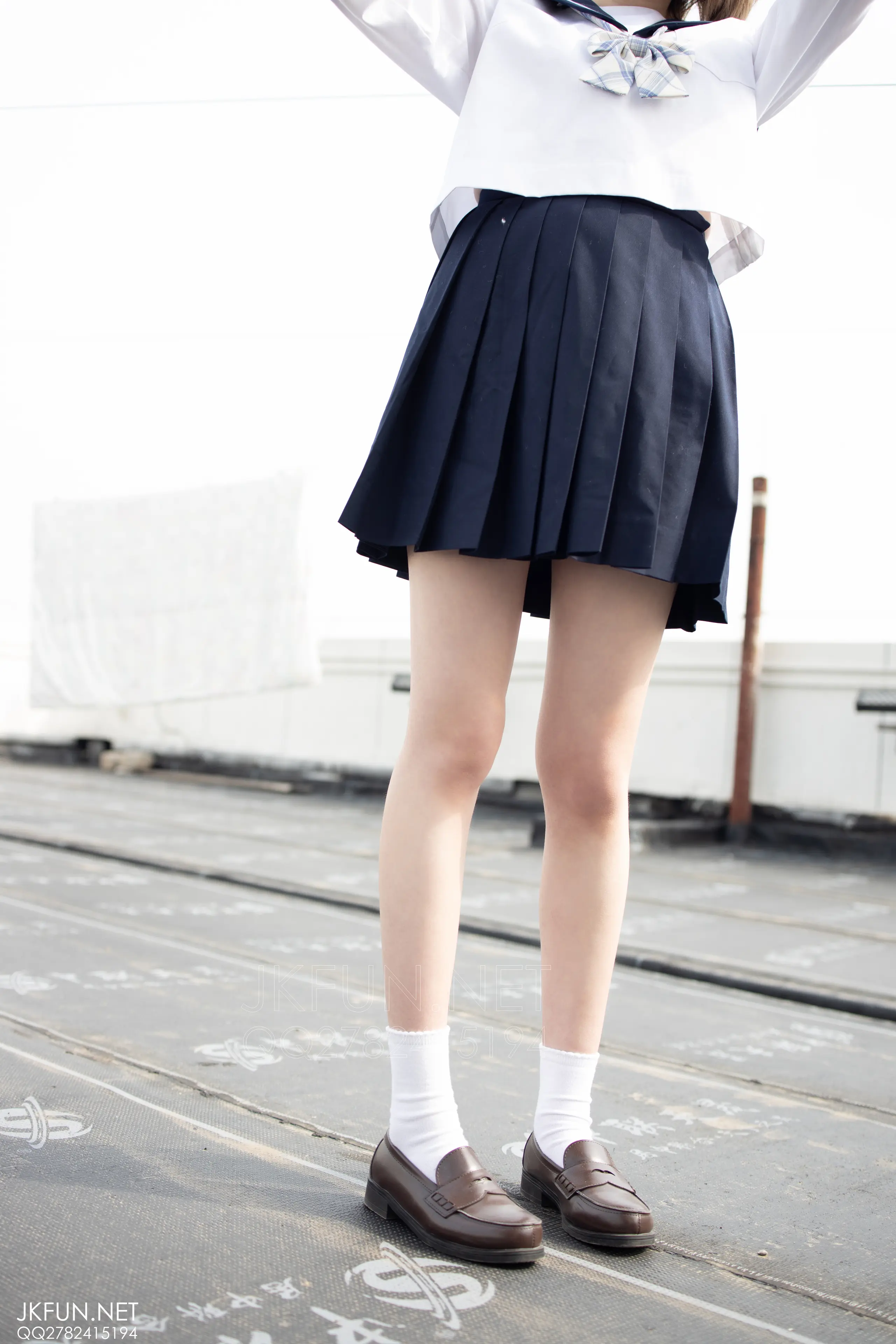 森萝财团 JKFUN Aika 可爱学妹丝足 [230P]