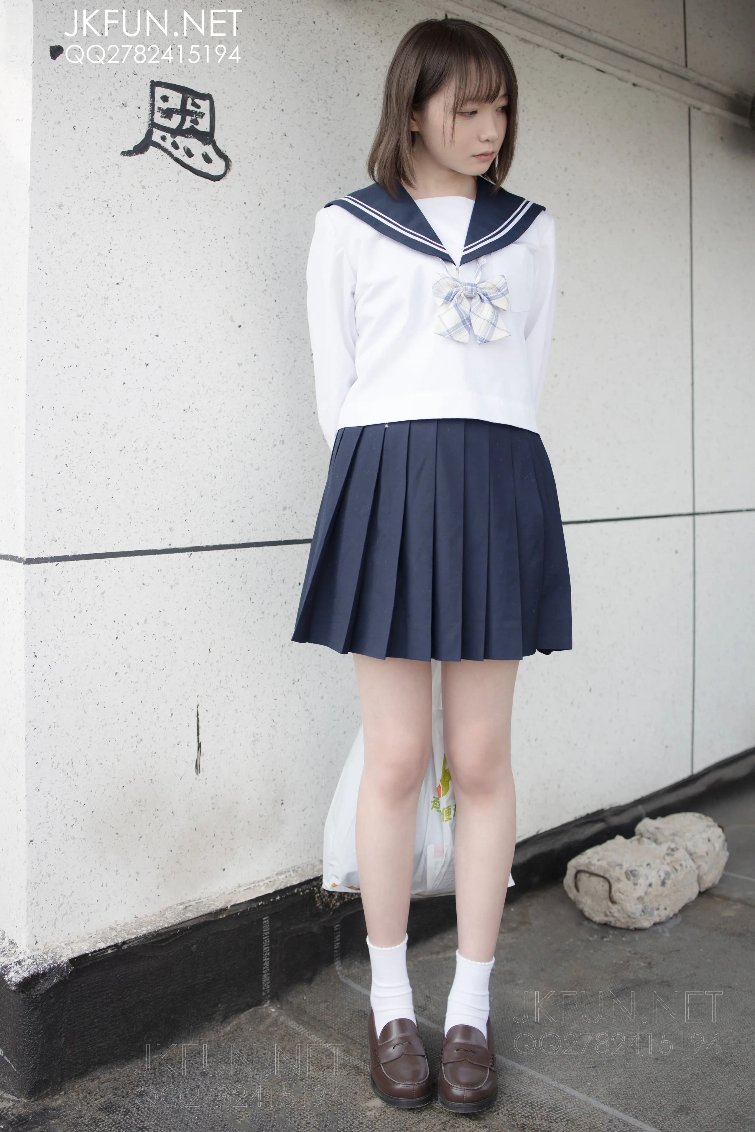 森萝财团 JKFUN Aika 可爱学妹丝足 [230P]