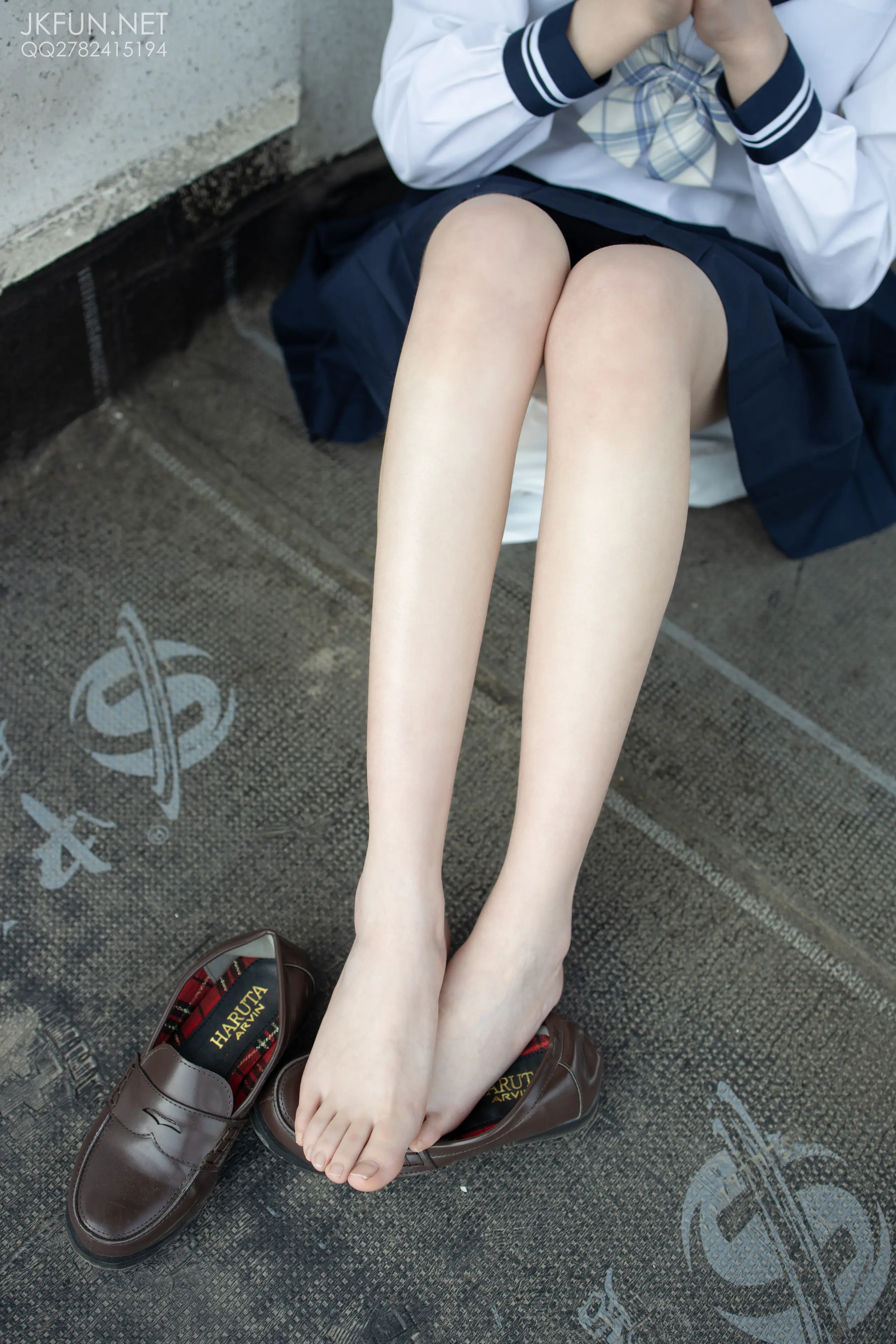 森萝财团 JKFUN Aika 可爱学妹丝足 [230P]