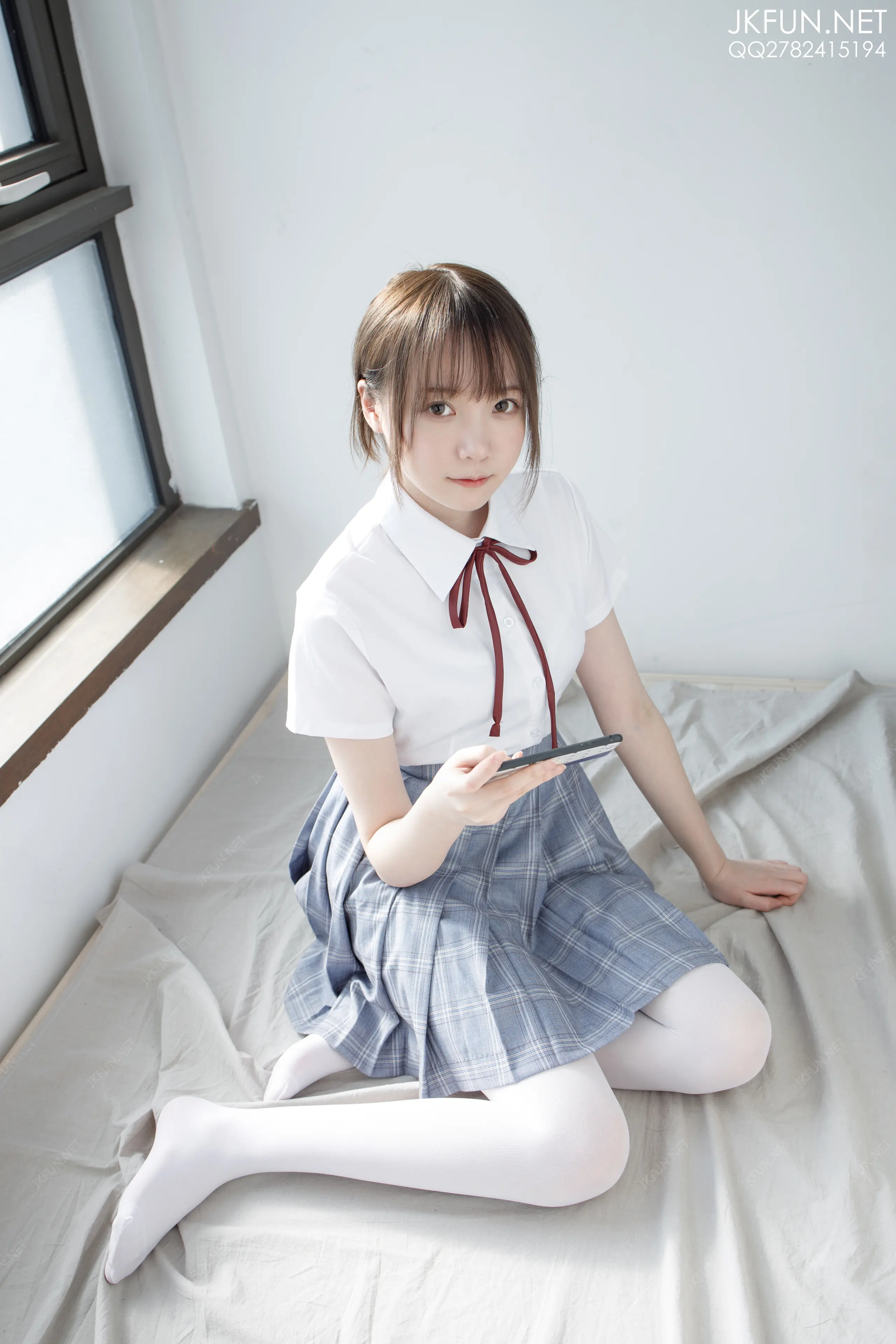 森萝财团 JKFUN Aika 可爱学妹丝足 [230P]