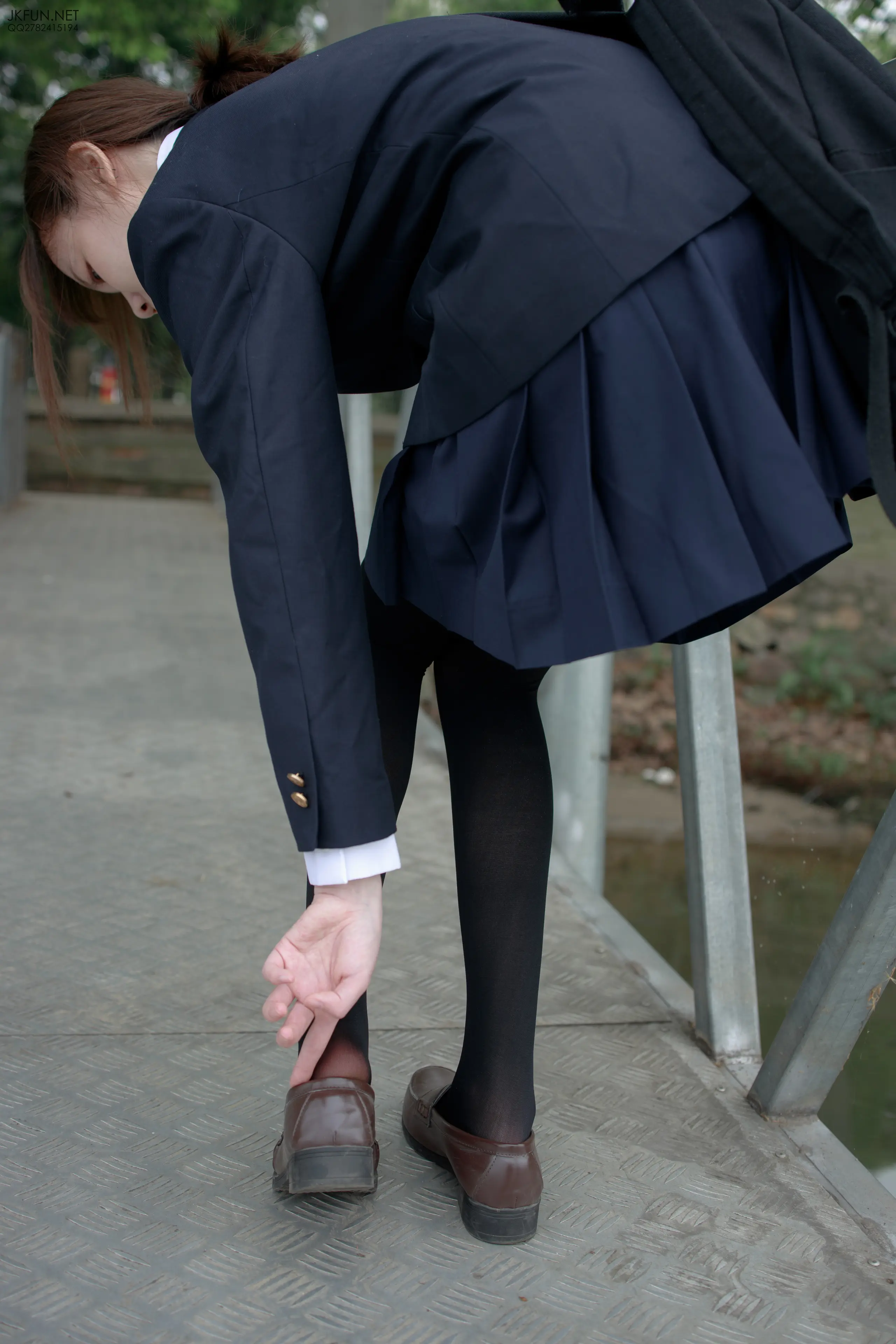 森萝财团 JKFUN Aika 日系黑丝 [140P]