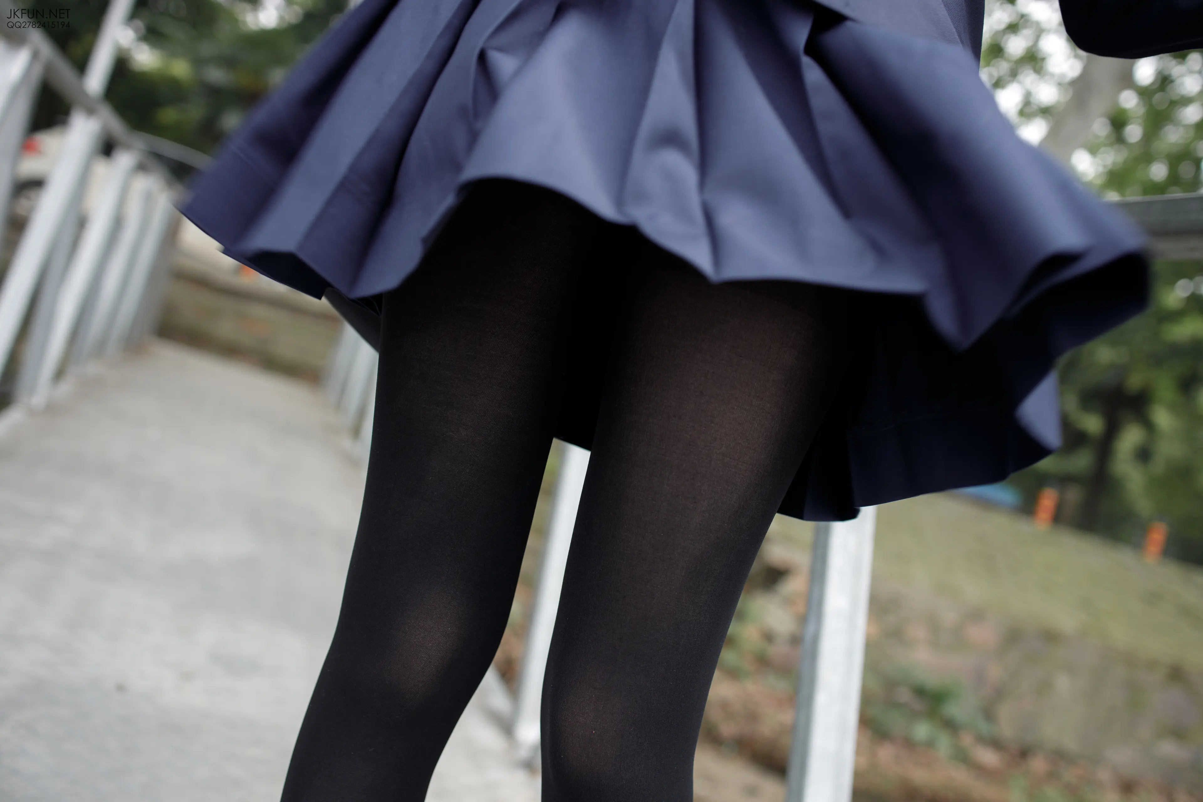 森萝财团 JKFUN Aika 日系黑丝 [140P]