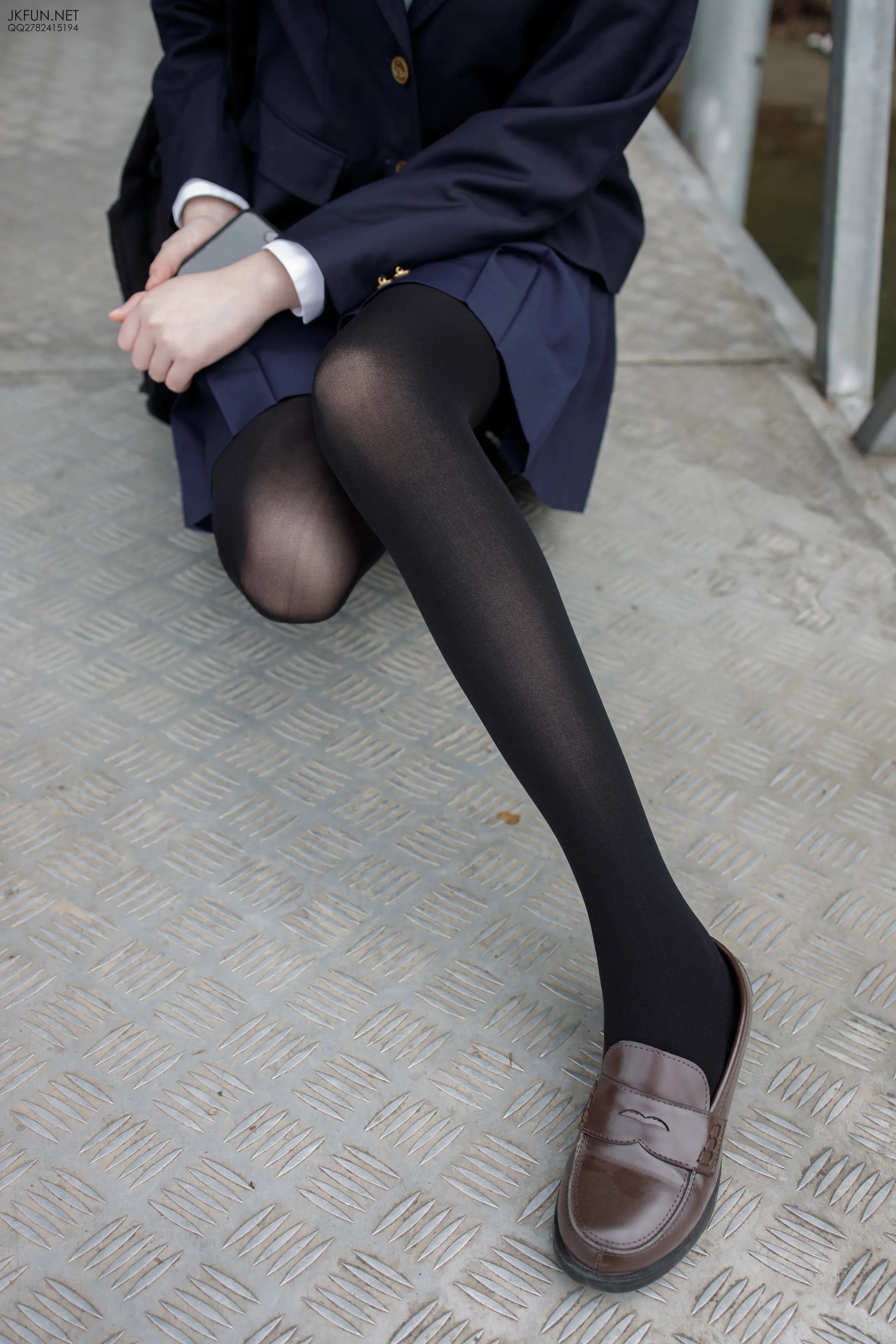 森萝财团 JKFUN Aika 日系黑丝 [140P]