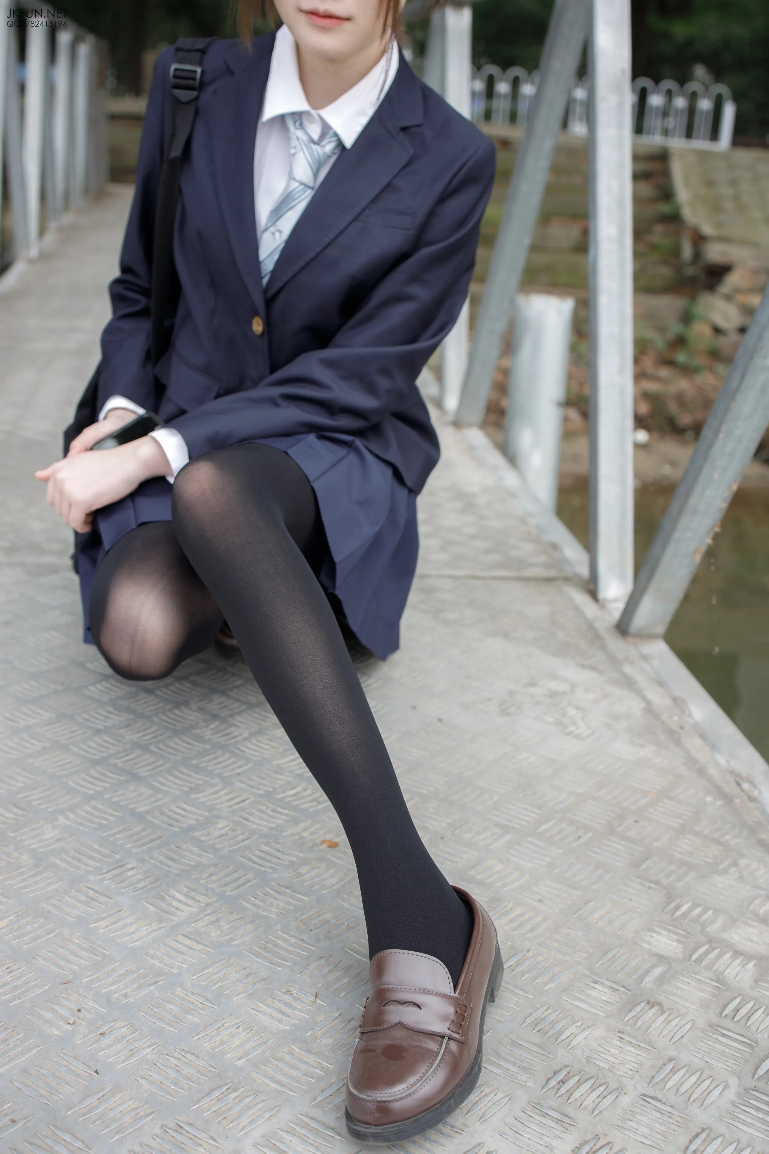 森萝财团 JKFUN Aika 日系黑丝 [140P]