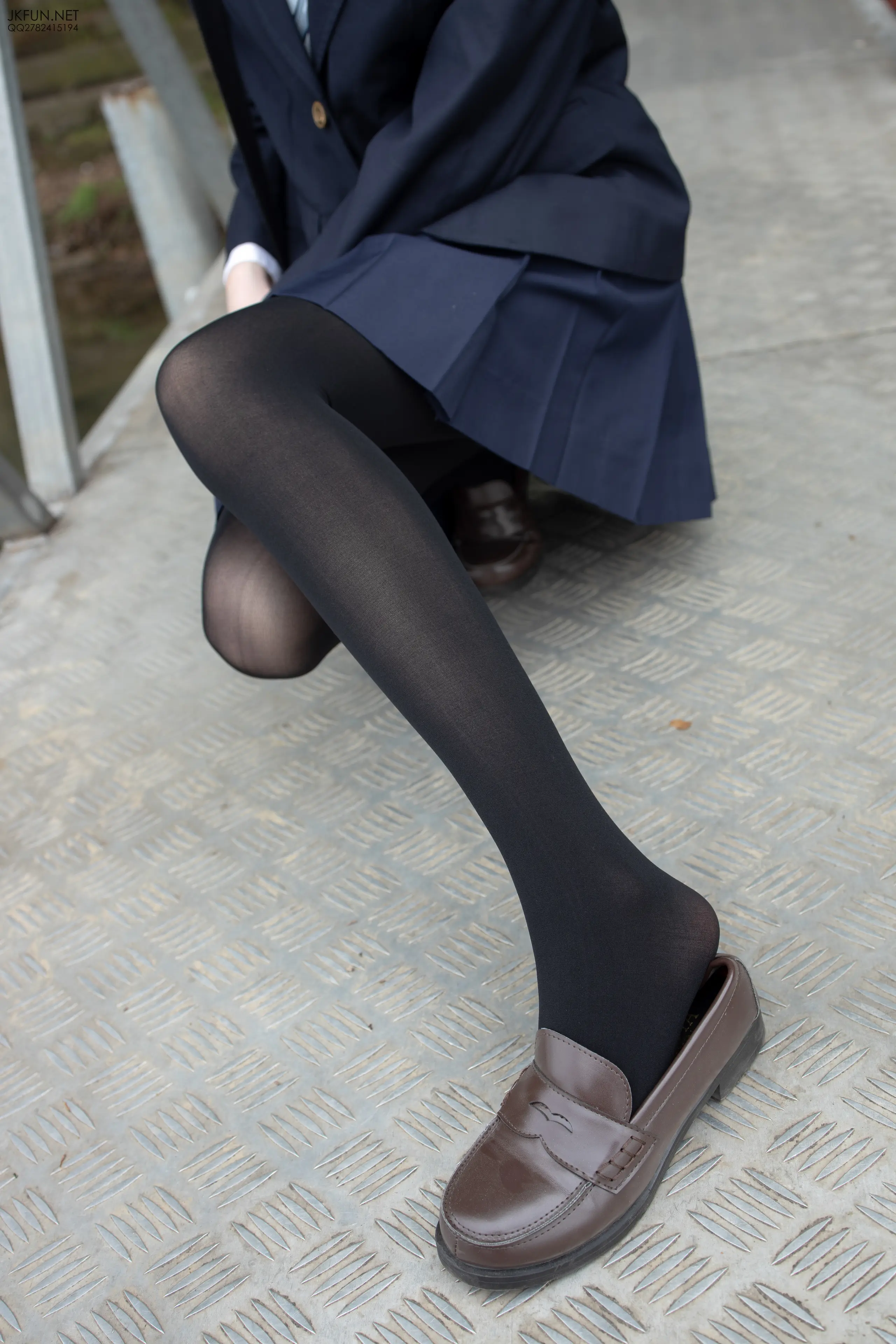 森萝财团 JKFUN Aika 日系黑丝 [140P]