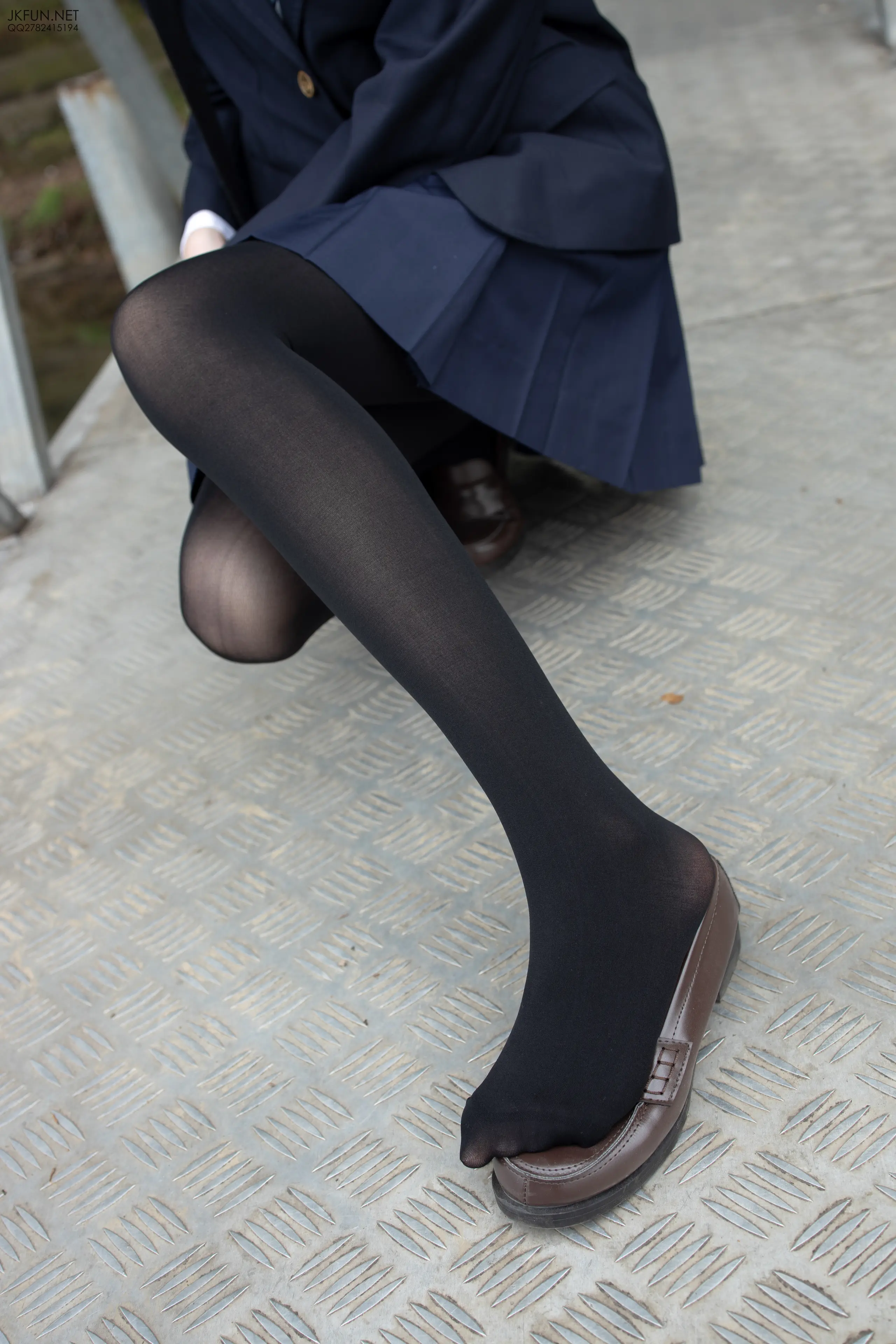 森萝财团 JKFUN Aika 日系黑丝 [140P]