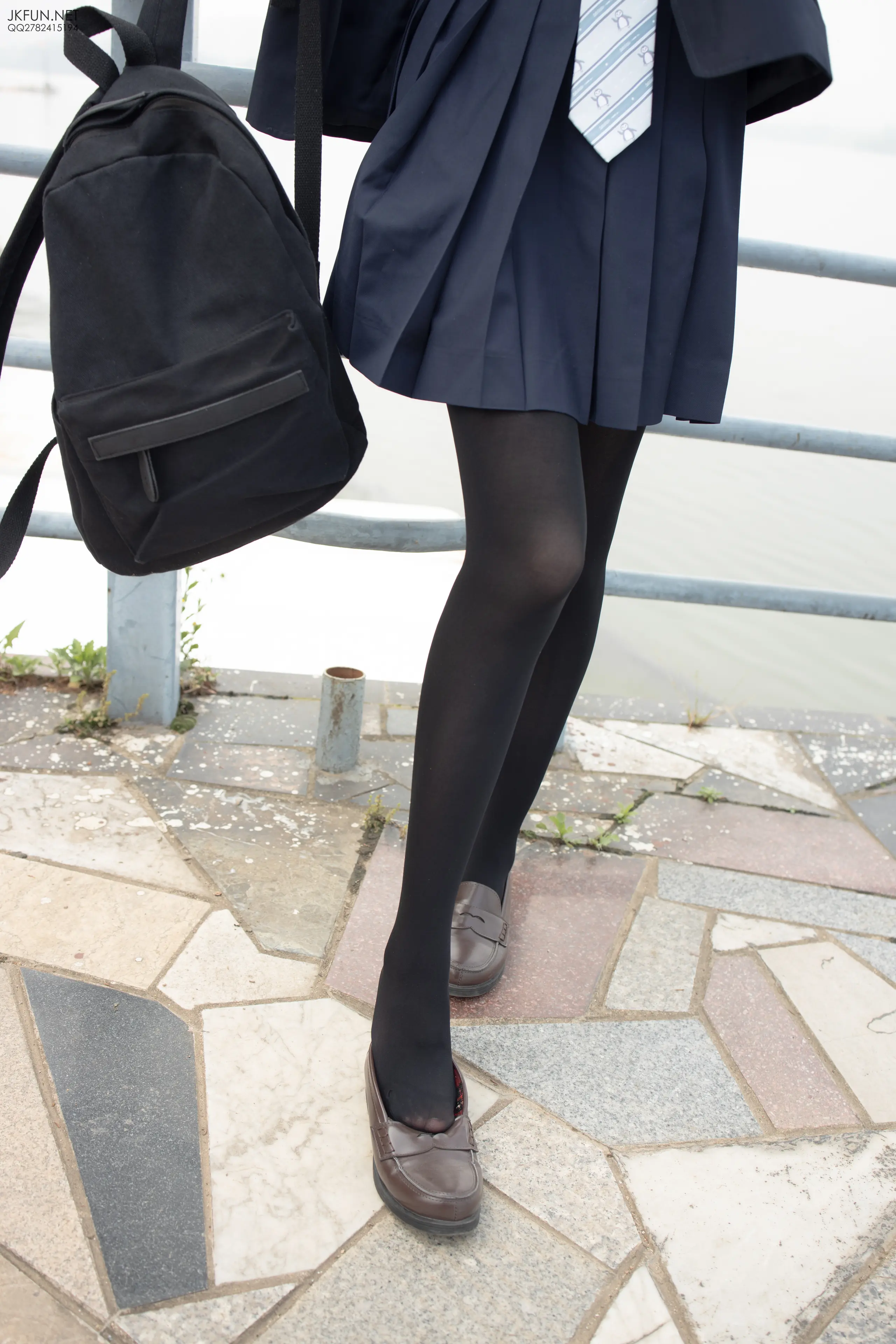 森萝财团 JKFUN Aika 日系黑丝 [140P]