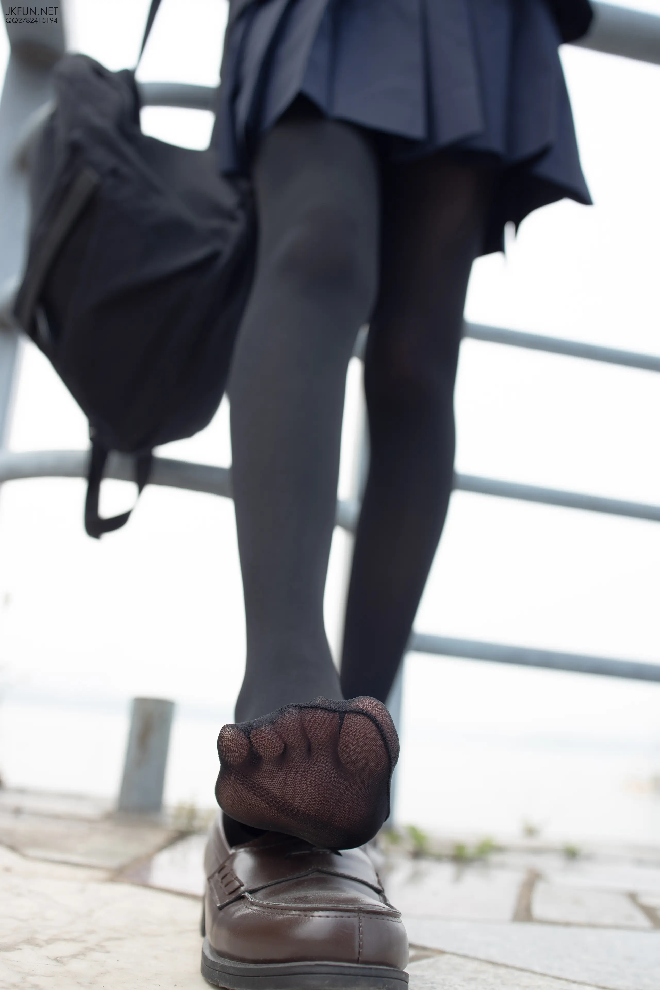 森萝财团 JKFUN Aika 日系黑丝 [140P]