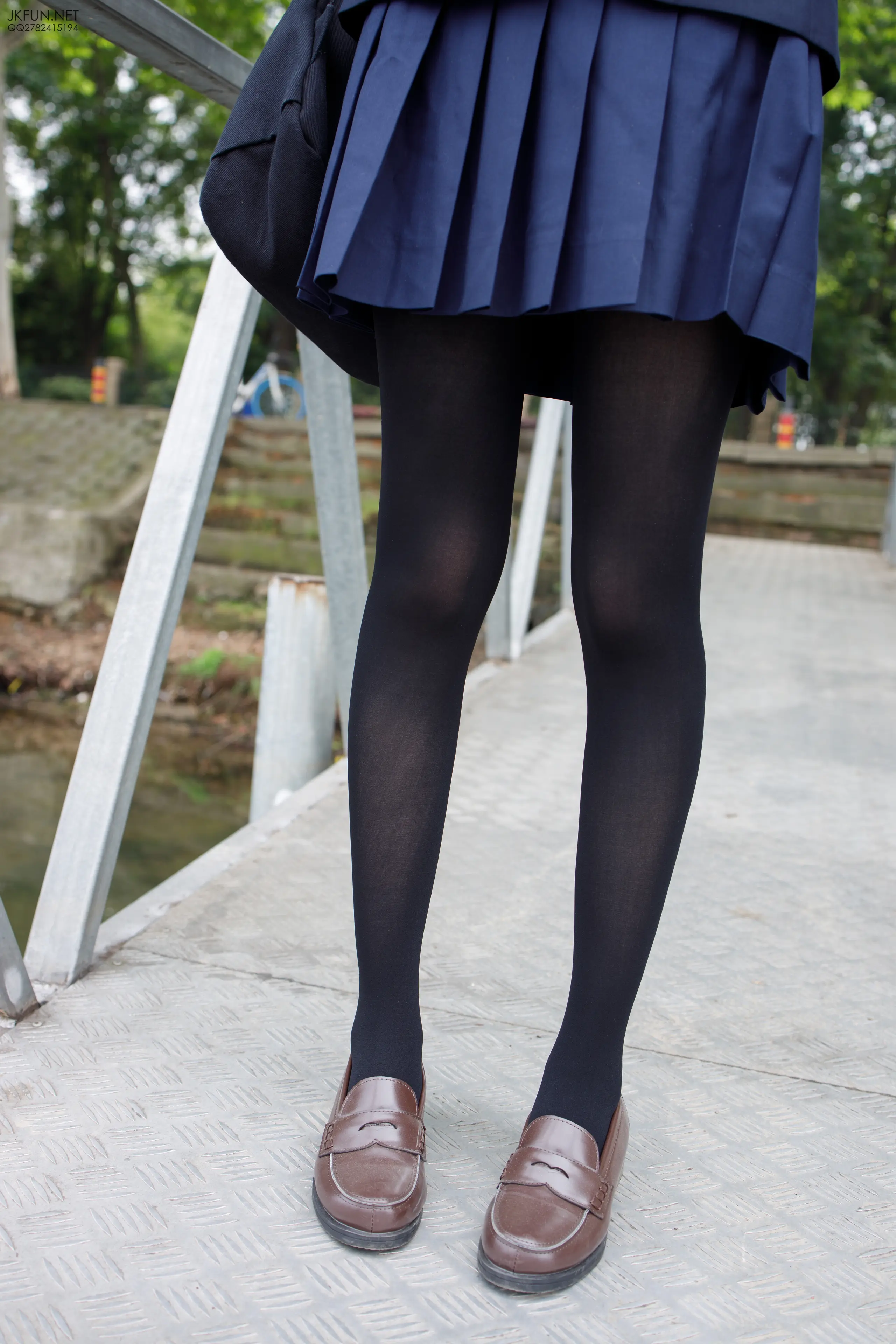 森萝财团 JKFUN Aika 日系黑丝 [140P]